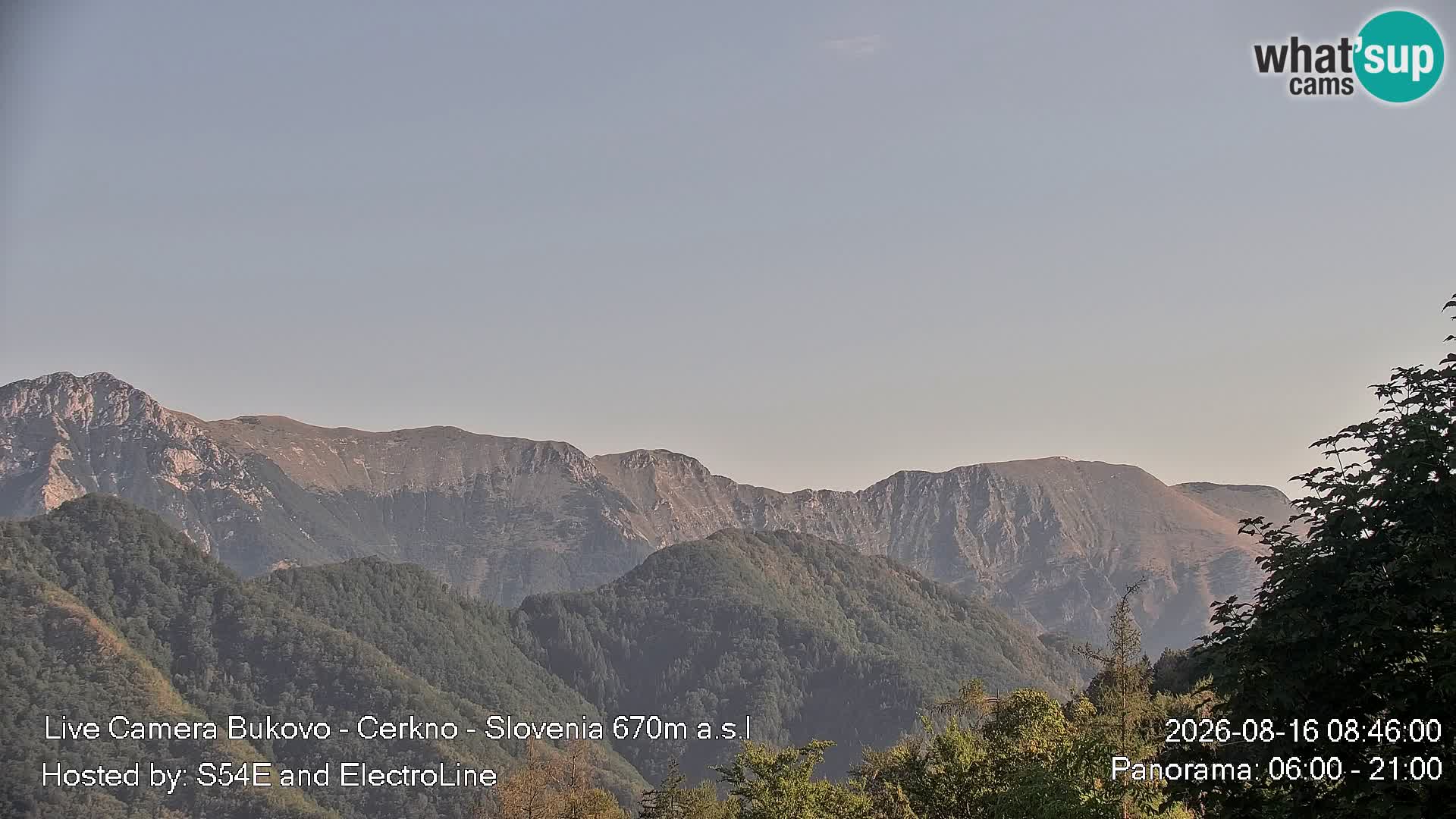 Webcam en vivo Bukovo – Baška grapa | Cerkno | Eslovenia