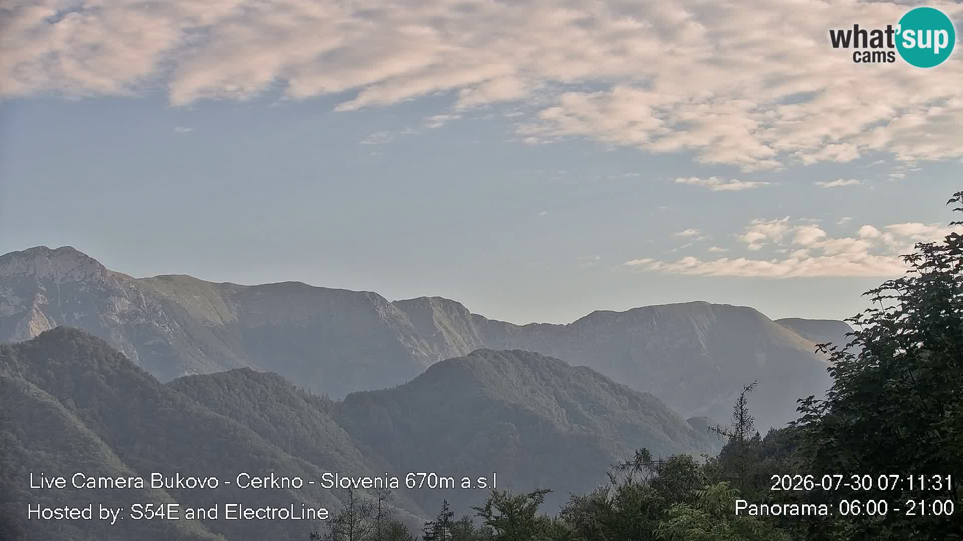 Webcam Bukovo – Baška grapa | Cerkno | Slovenia
