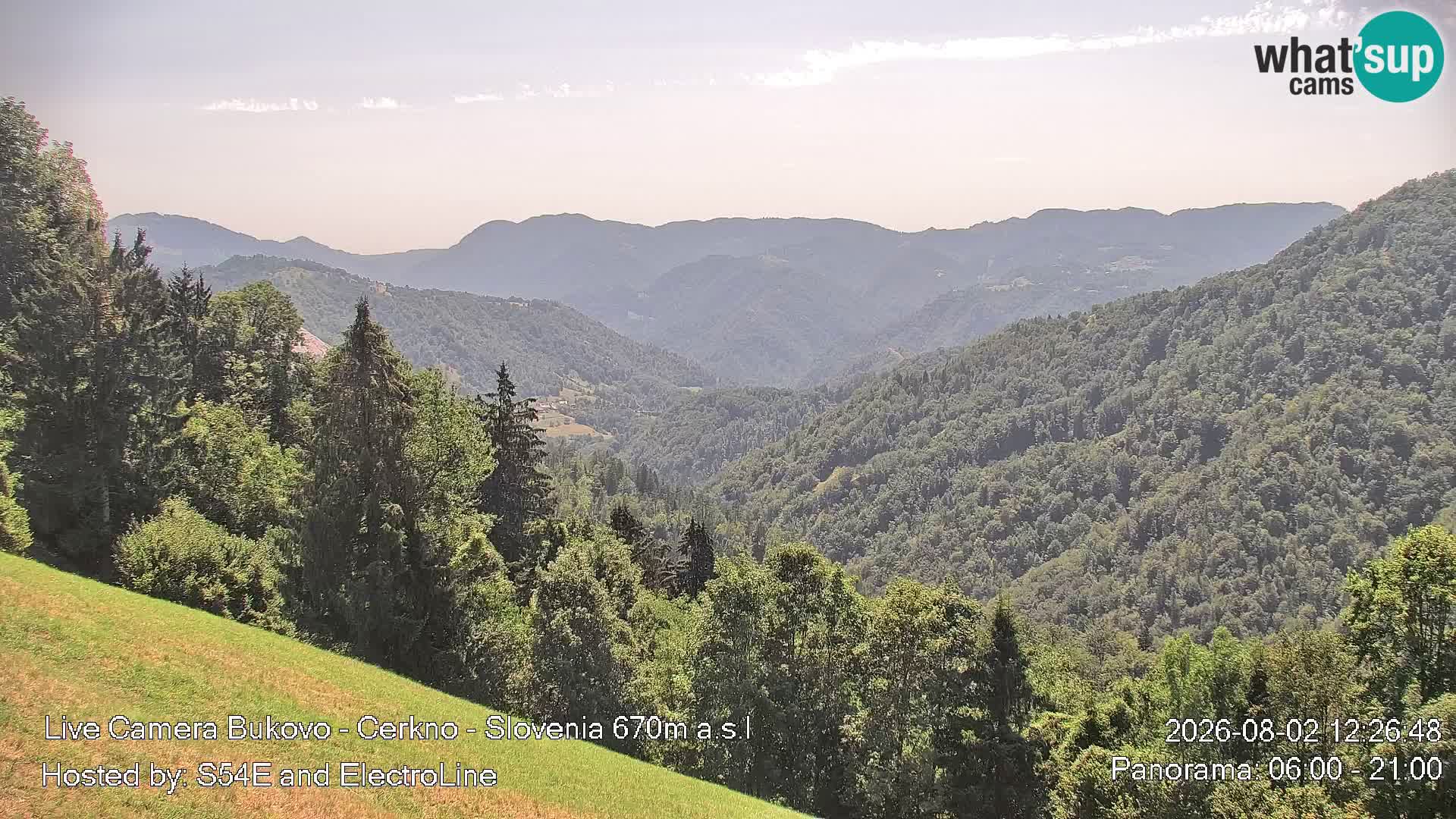 Webcam Bukovo – Baška grapa | Cerkno | Slovenia