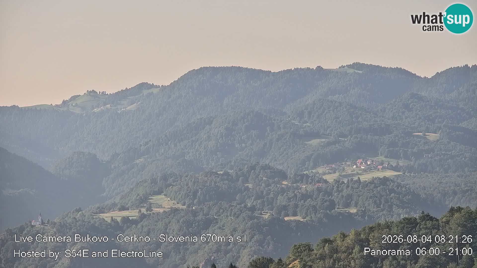 Webcam Bukovo – Baška grapa | Cerkno | Slovénie