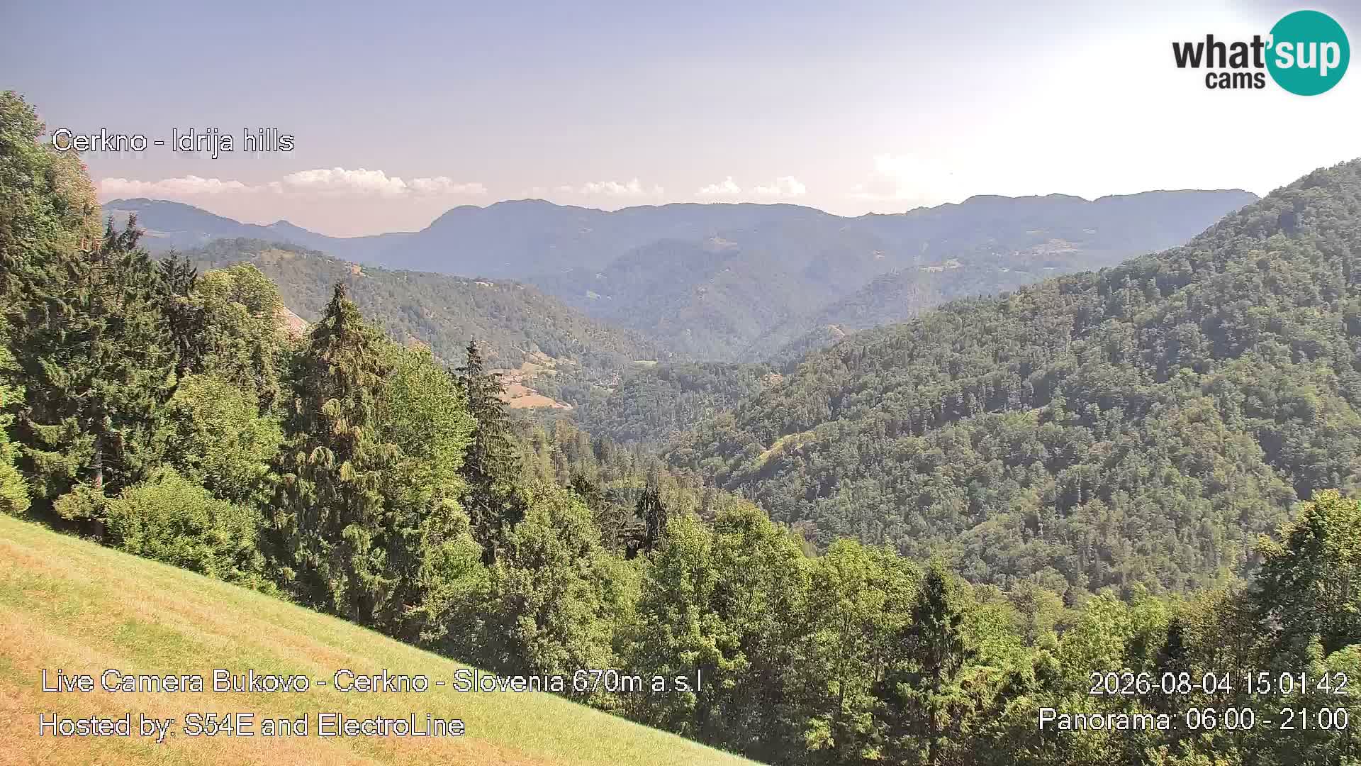 Webcam Bukovo – Baška grapa | Cerkno | Slovénie