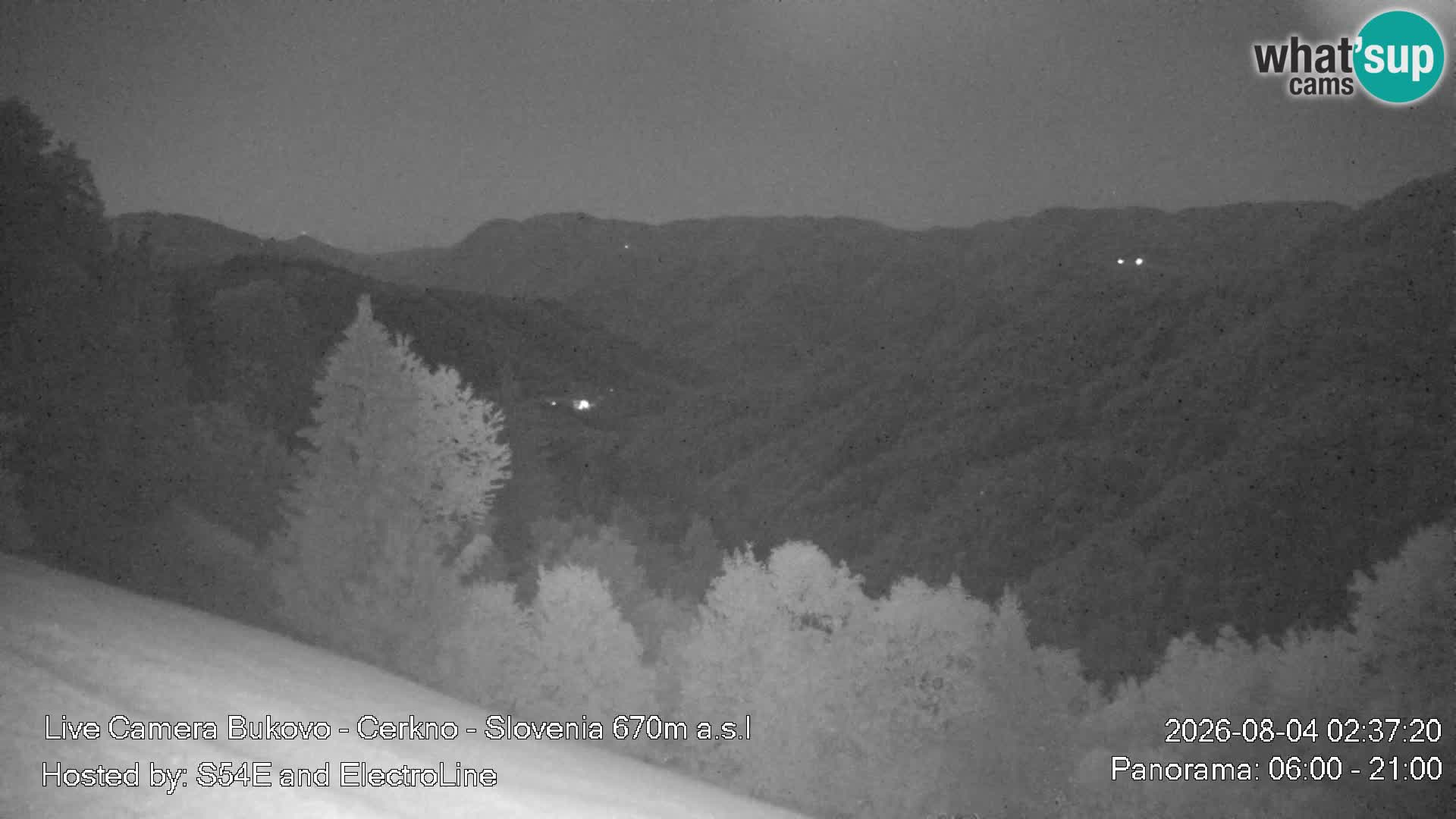 Webcam Bukovo – Baška grapa | Cerkno | Slovénie