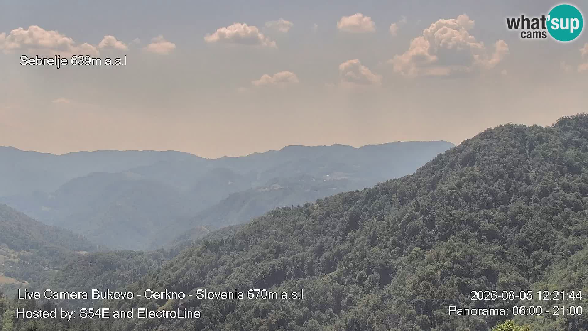 Webcam Bukovo – Baška grapa | Cerkno | Slovenia
