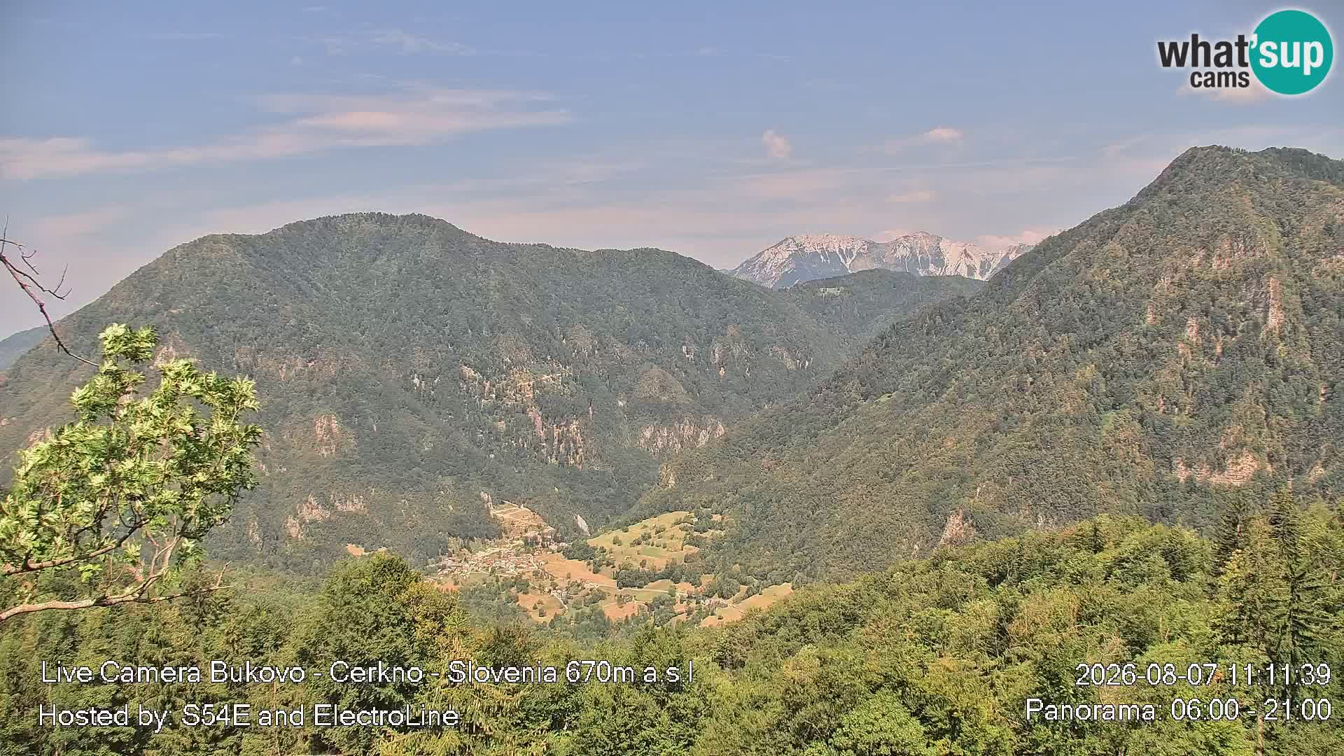 Bukovo Webcam – Baška grapa | Cerkno | Slowenien