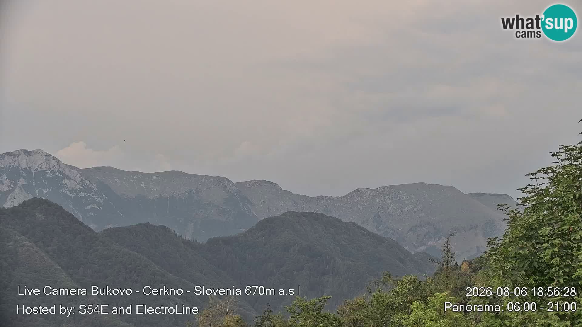 Bukovo Webcam – Baška grapa | Cerkno | Slowenien