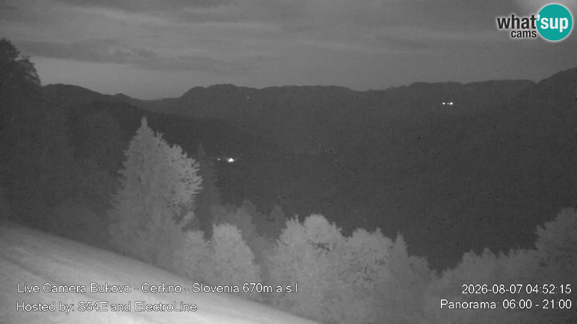 Web kamera Bukovo – Baška grapa | Cerkno | Slovenija