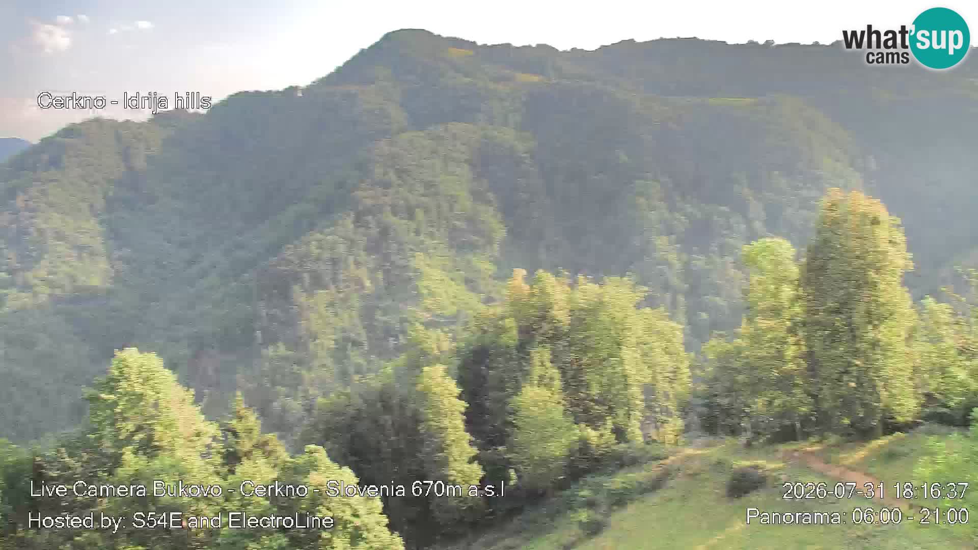 Webcam Bukovo – Baška grapa | Cerkno | Slovenia