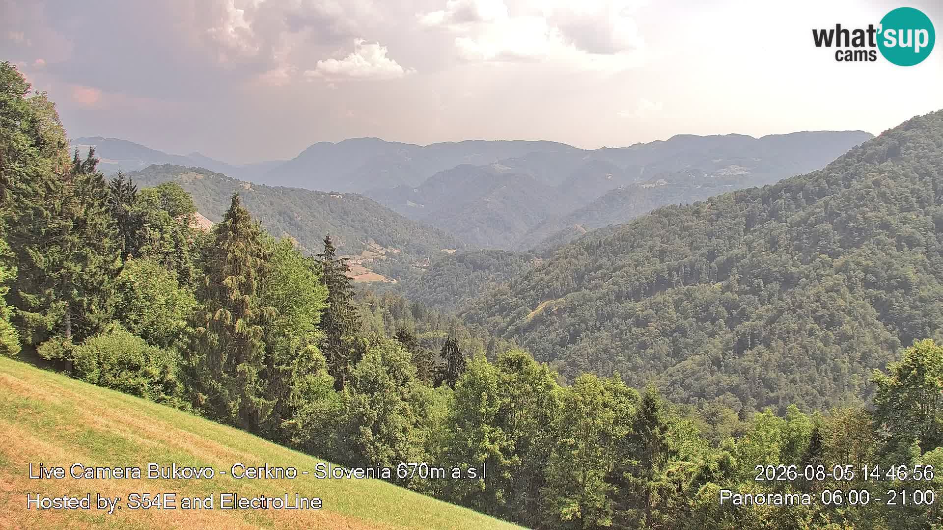 Webcam Bukovo – Baška grapa | Cerkno | Slovénie