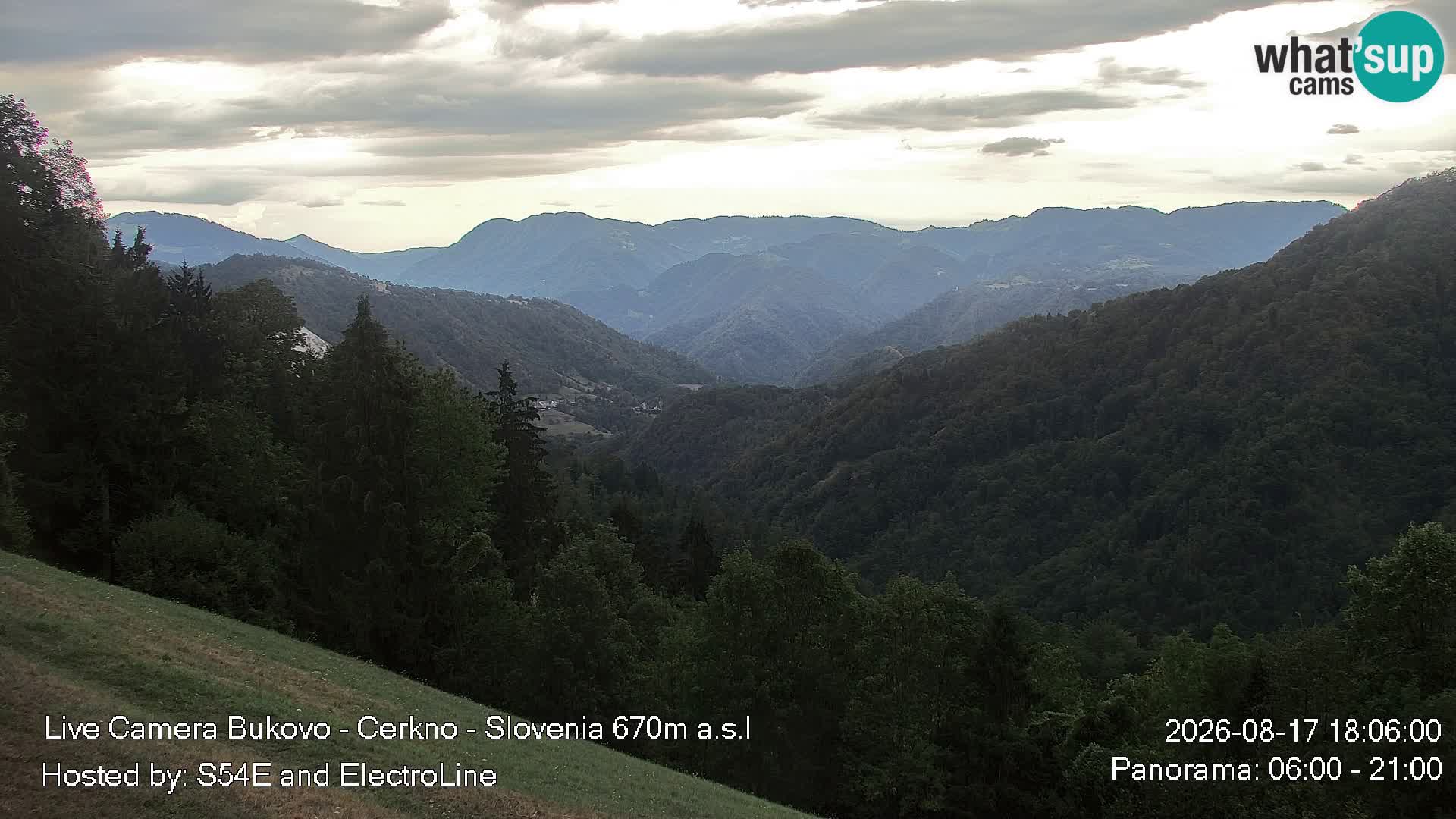 Webcam en vivo Bukovo – Baška grapa | Cerkno | Eslovenia