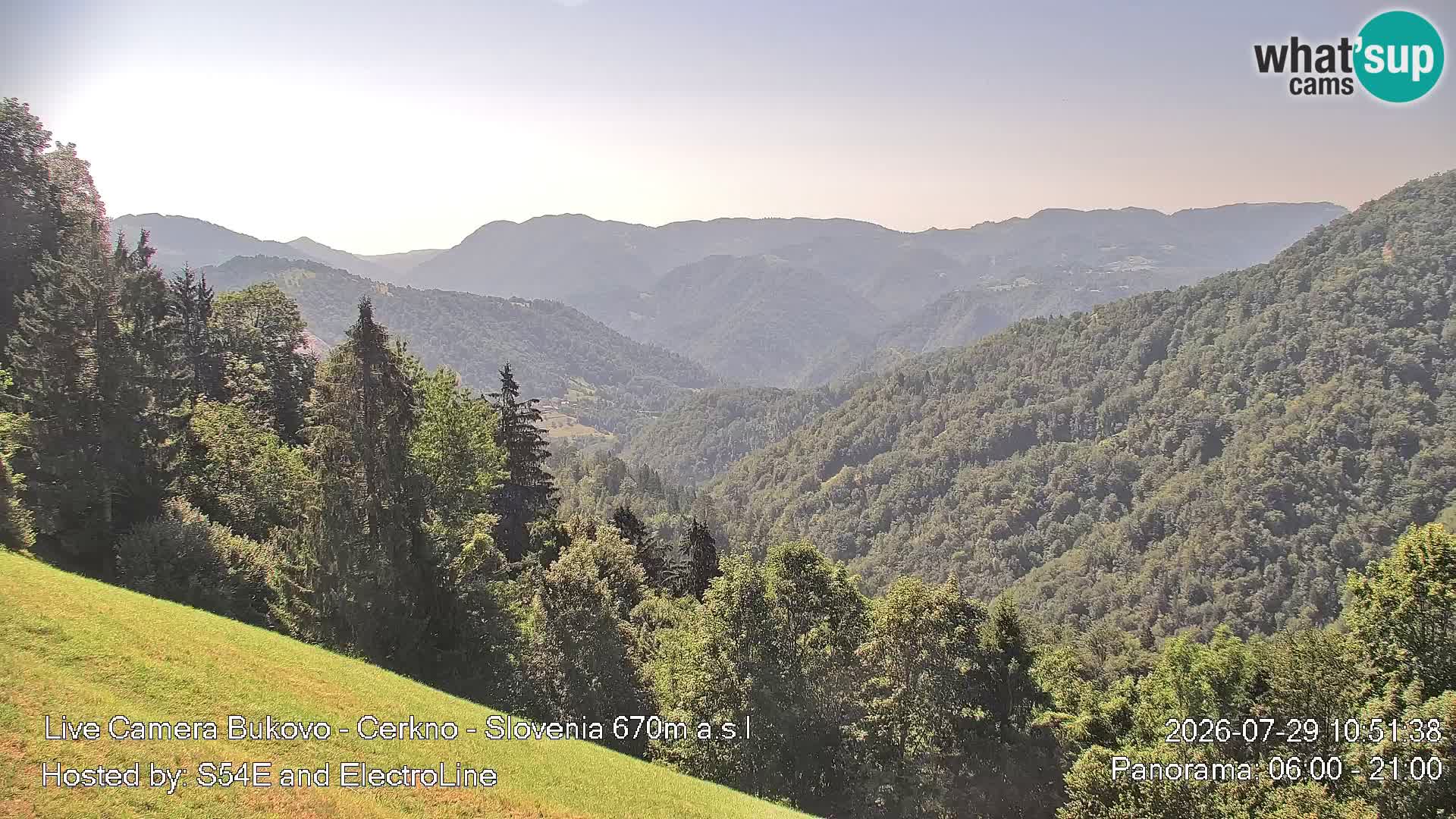 Webcam Bukovo – Baška grapa | Cerkno | Slovénie