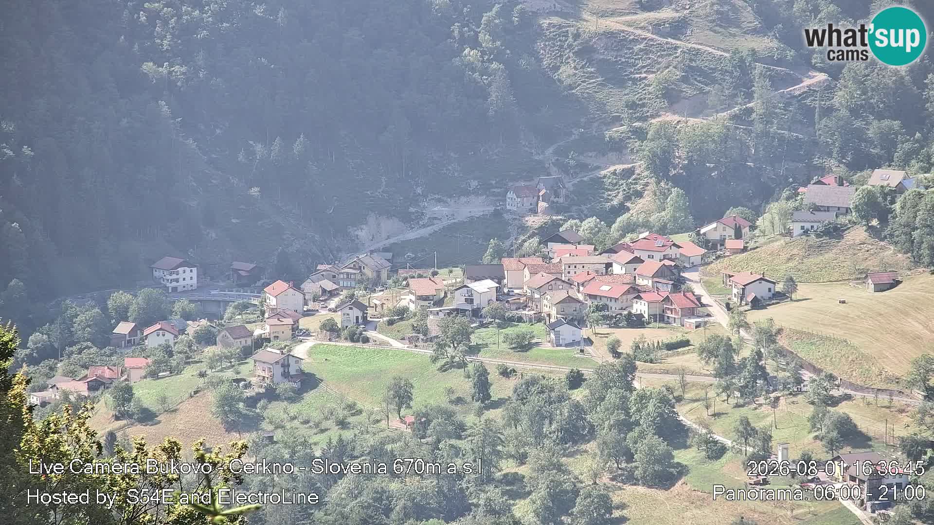 Bukovo Webcam – Baška grapa | Cerkno | Slowenien