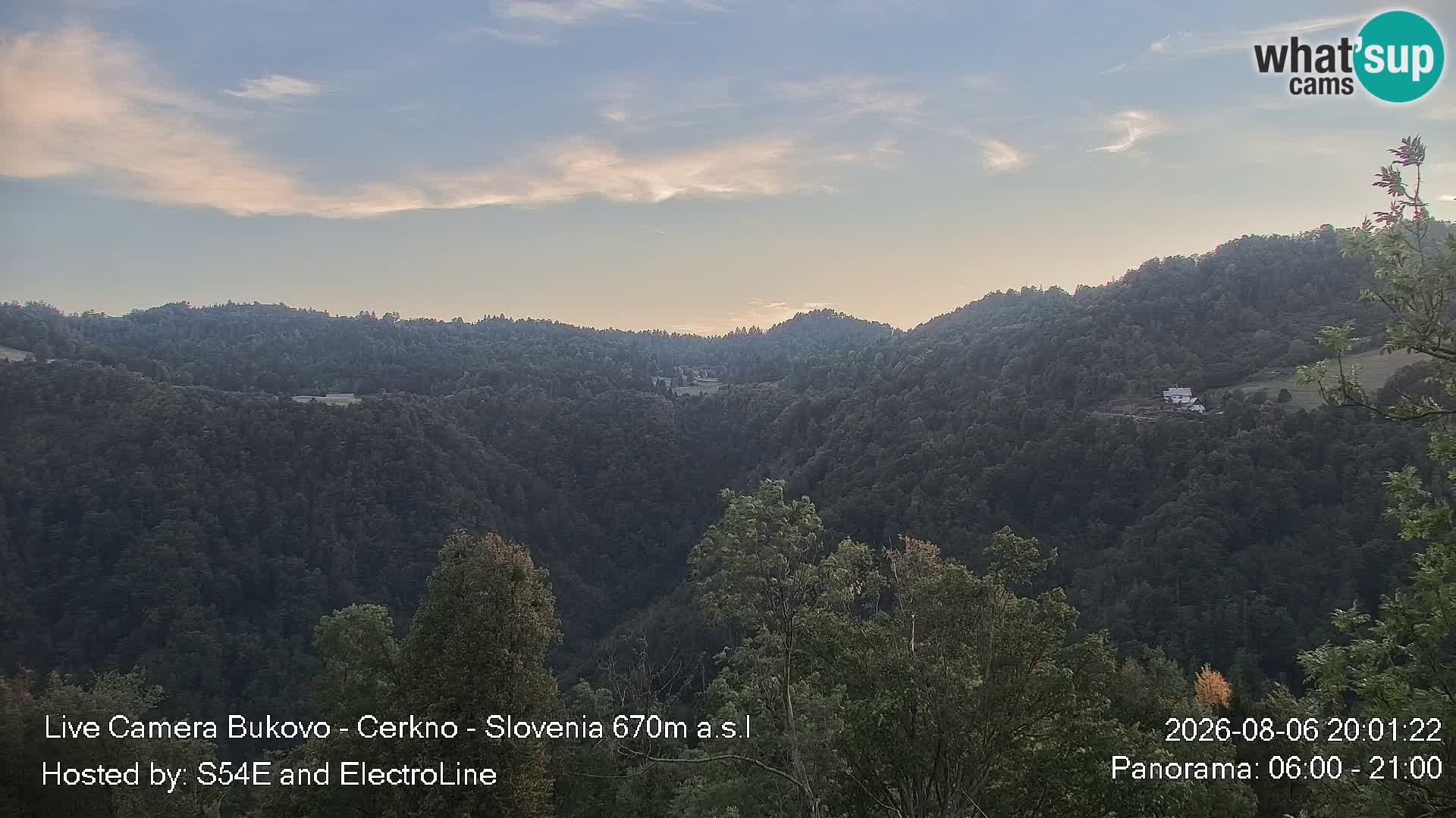 Webcam Bukovo – Baška grapa | Cerkno | Slovénie