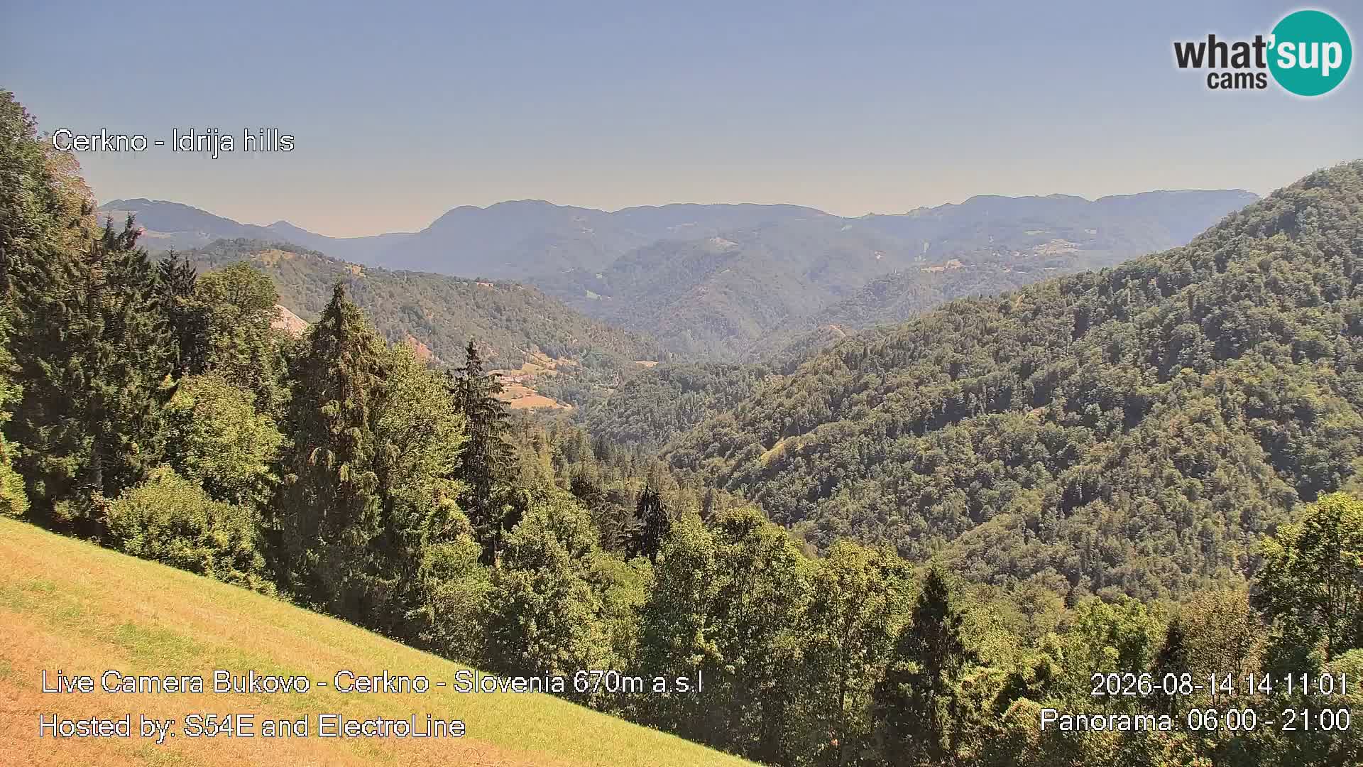 Webcam Bukovo – Baška grapa | Cerkno | Slovenia