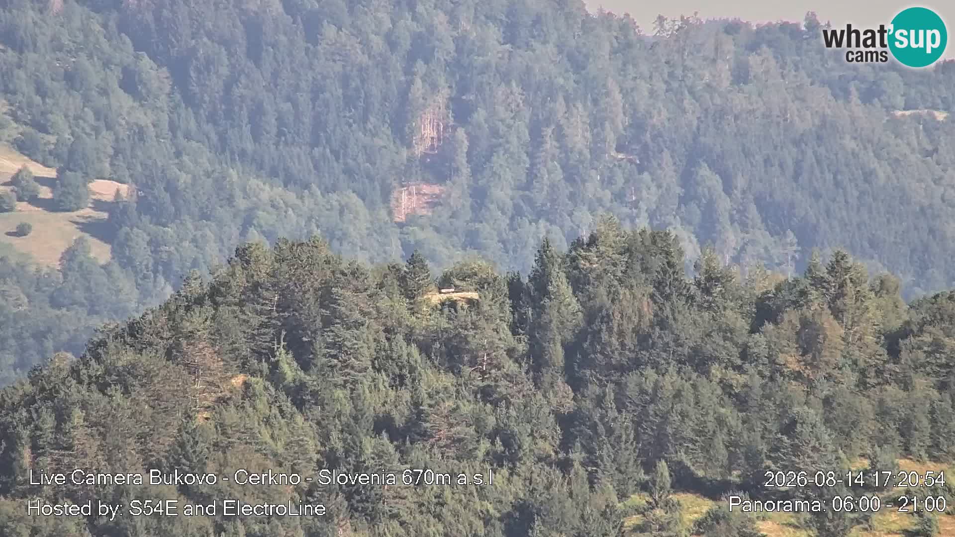 Webcam Bukovo – Baška grapa | Cerkno | Slovénie