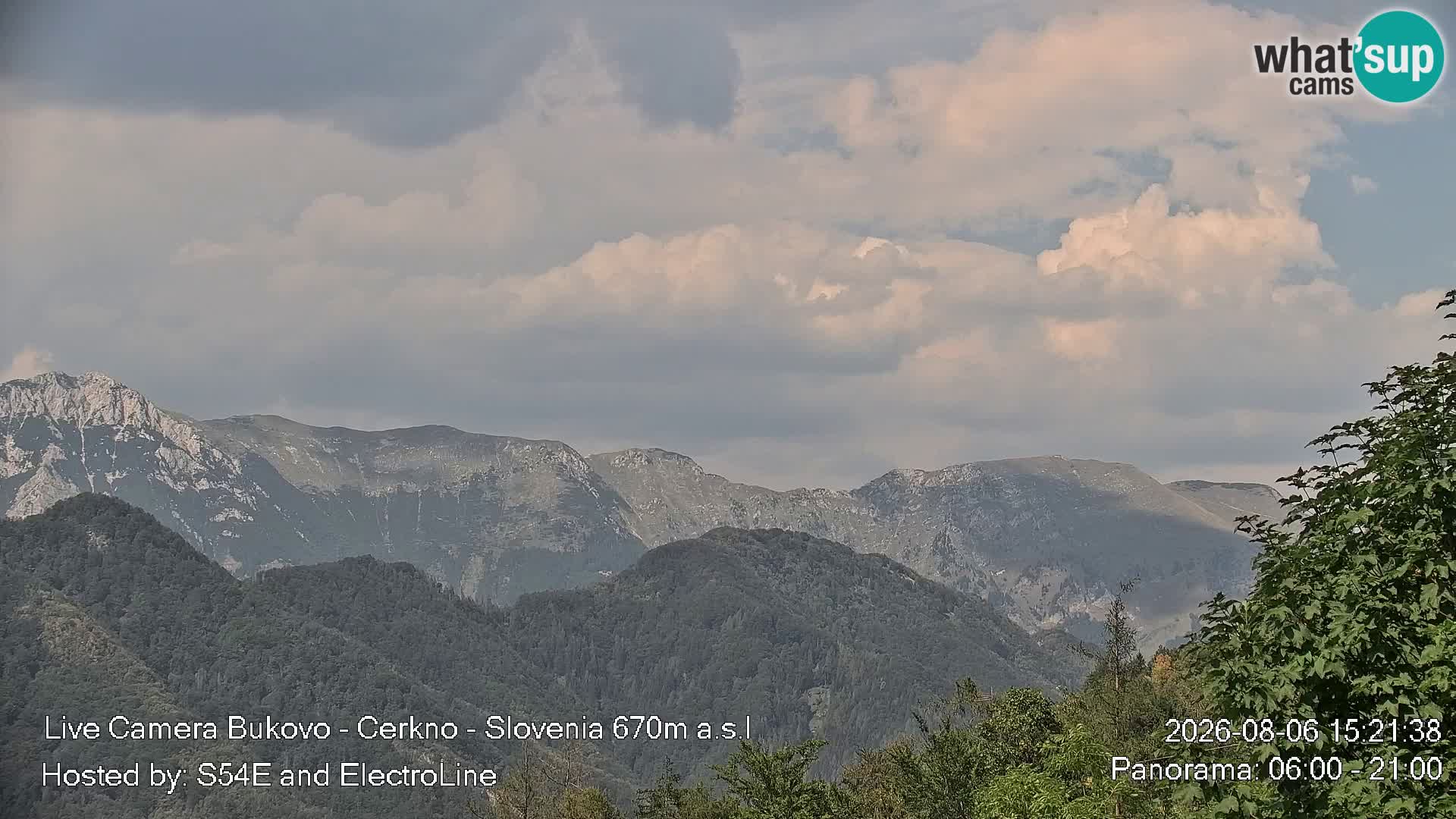 Webcam Bukovo – Baška grapa | Cerkno | Slovenia