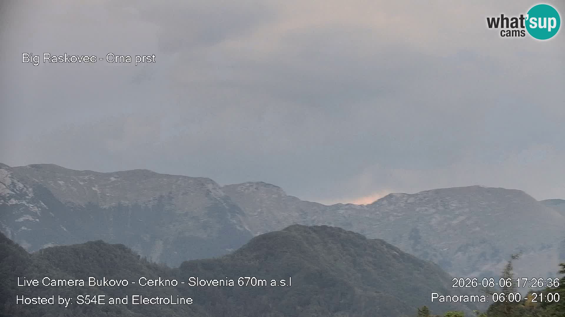 Webcam Bukovo – Baška grapa | Cerkno | Slovenia