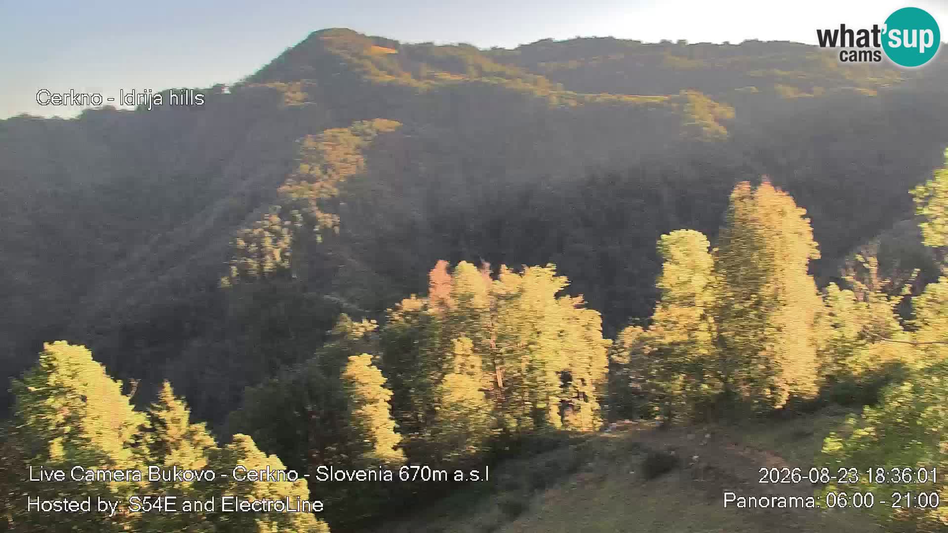 Webcam Bukovo – Baška grapa | Cerkno | Slovénie