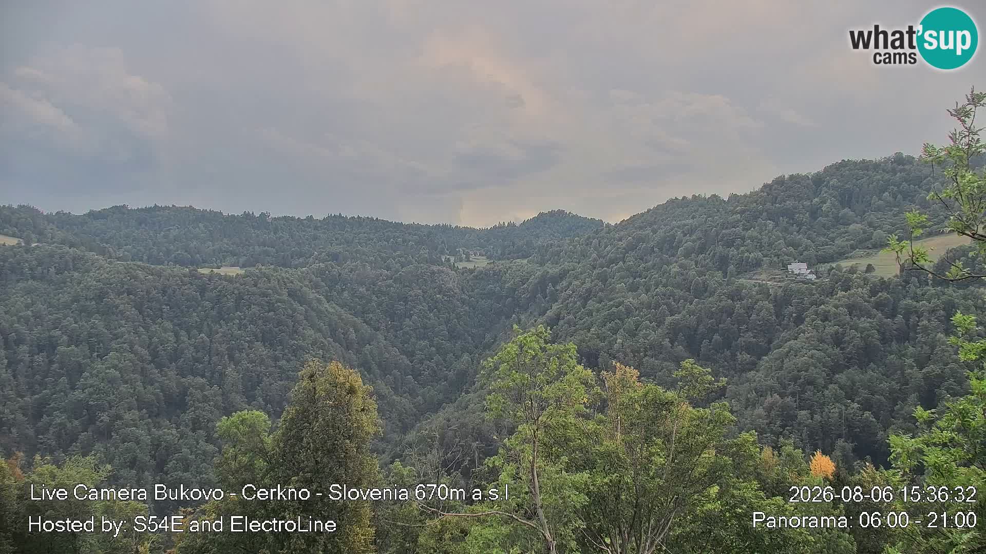 Webcam Bukovo – Baška grapa | Cerkno | Slovenia