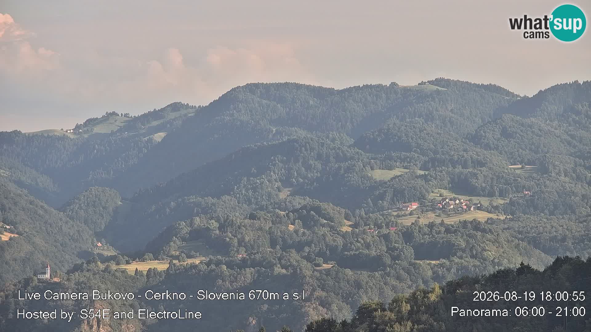 Webcam Bukovo – Baška grapa | Cerkno | Slovenia