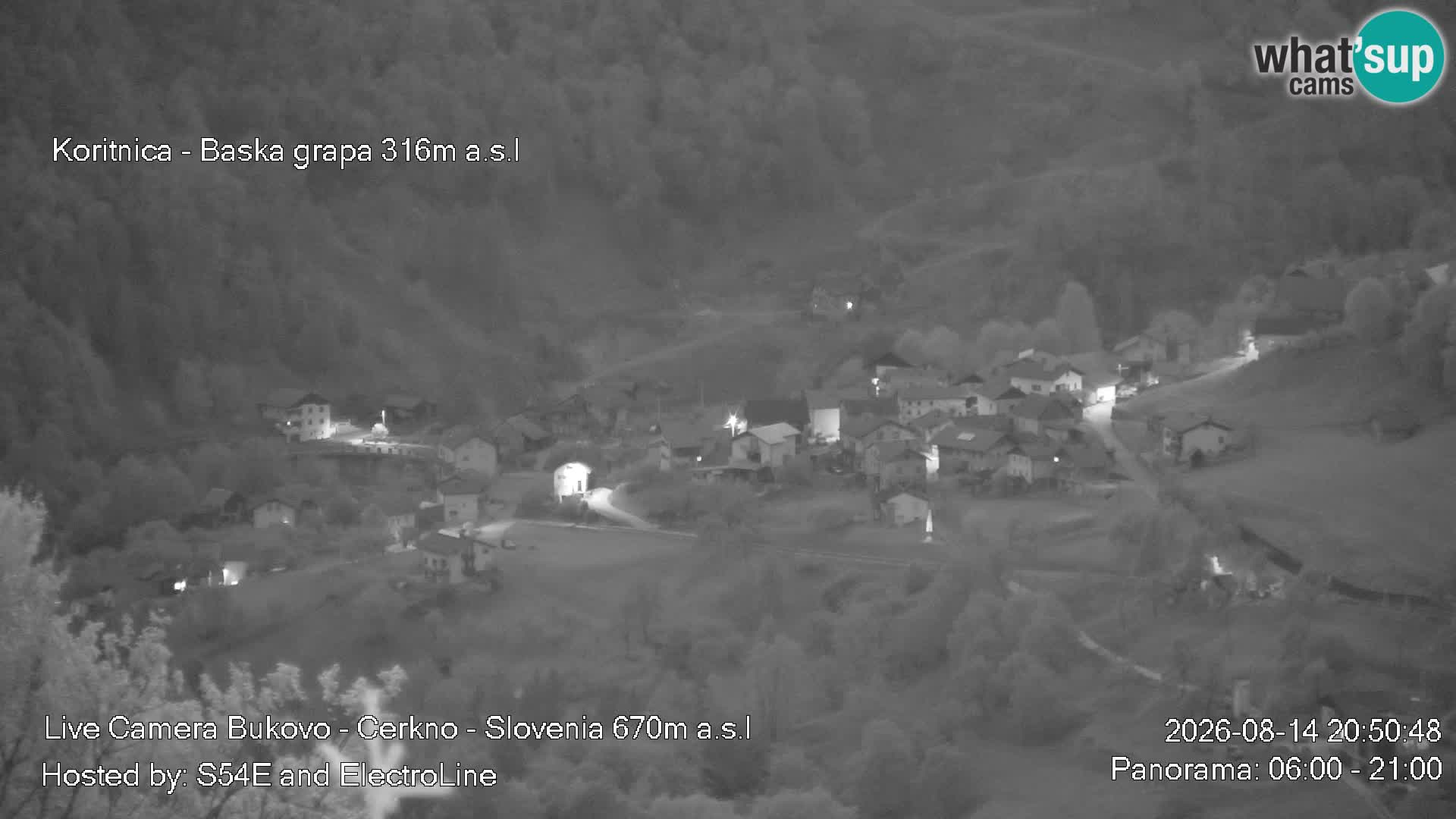 Bukovo Webcam – Baška grapa | Cerkno | Slowenien