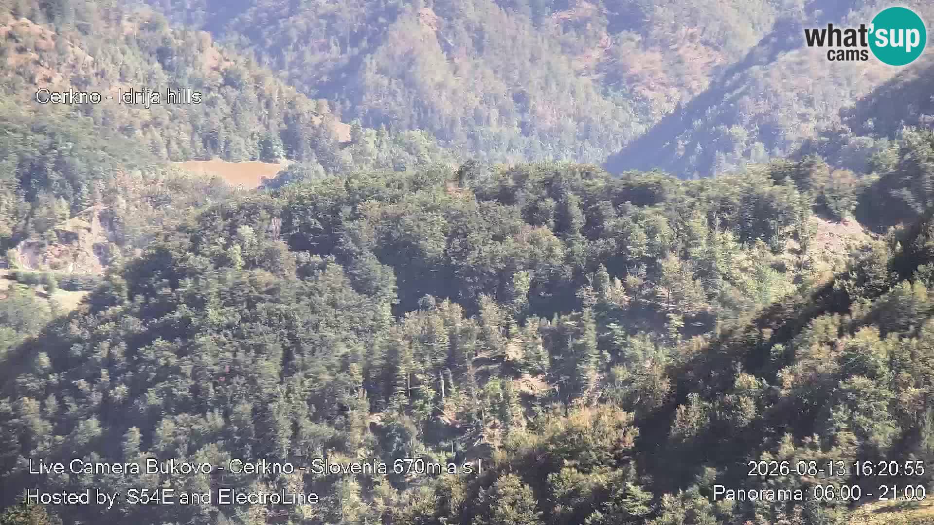 Webcam Bukovo – Baška grapa | Cerkno | Slovénie
