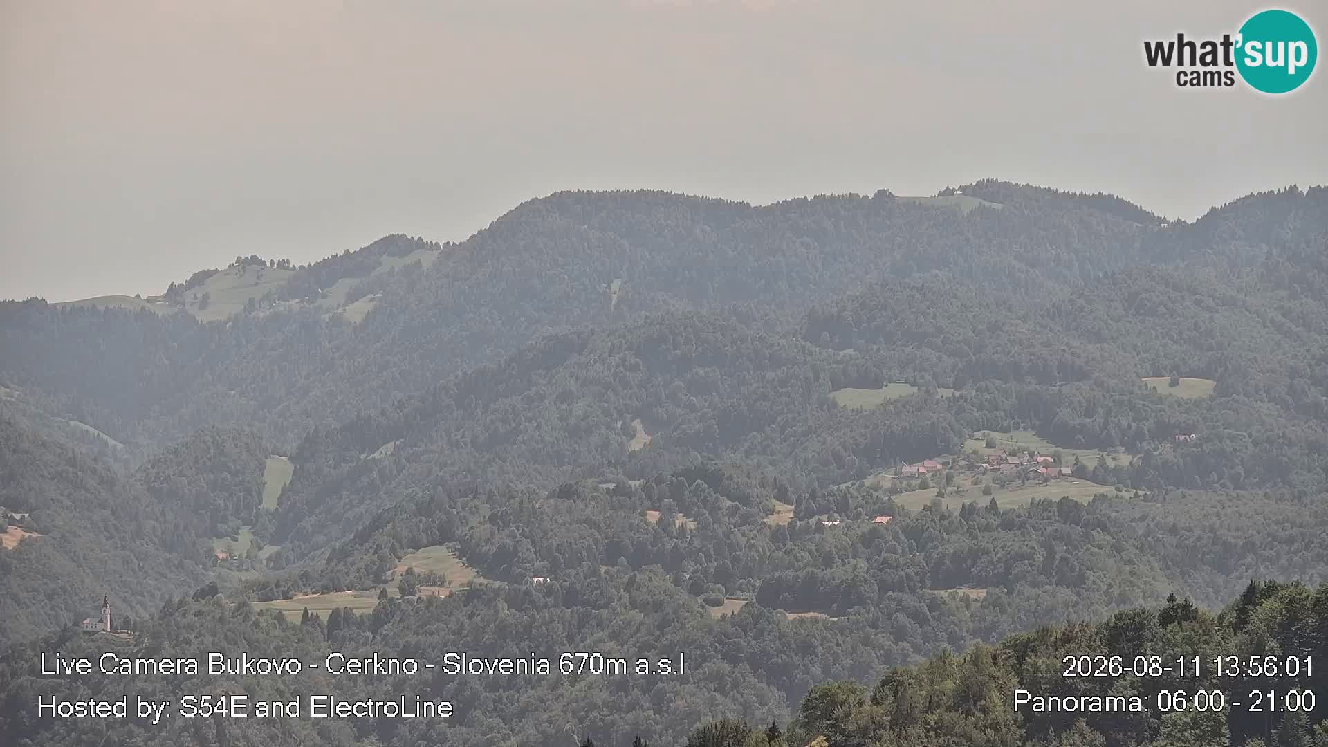 Webcam Bukovo – Baška grapa | Cerkno | Slovenia
