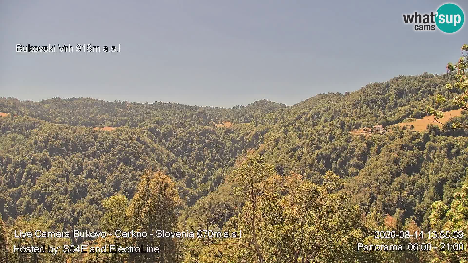 Bukovo Webcam – Baška grapa | Cerkno | Slowenien