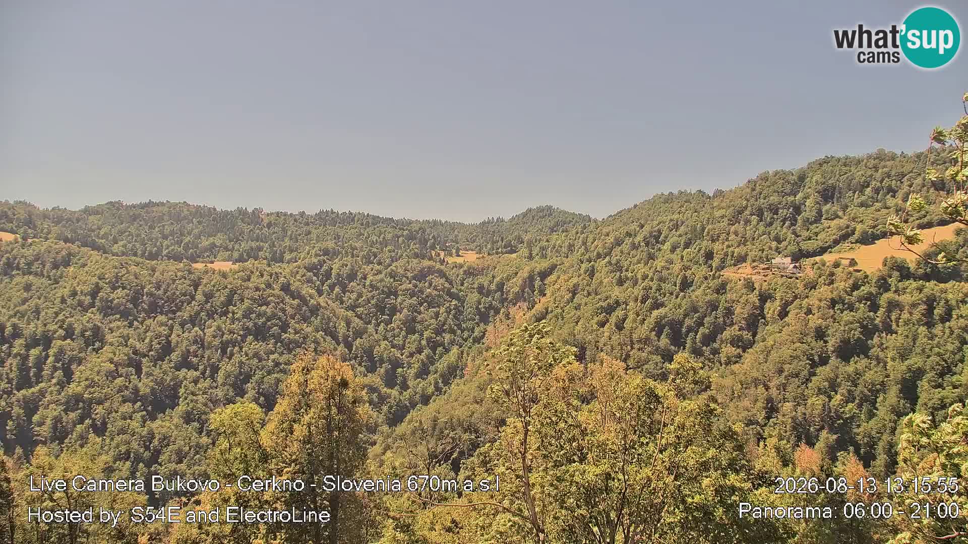 Webcam en vivo Bukovo – Baška grapa | Cerkno | Eslovenia