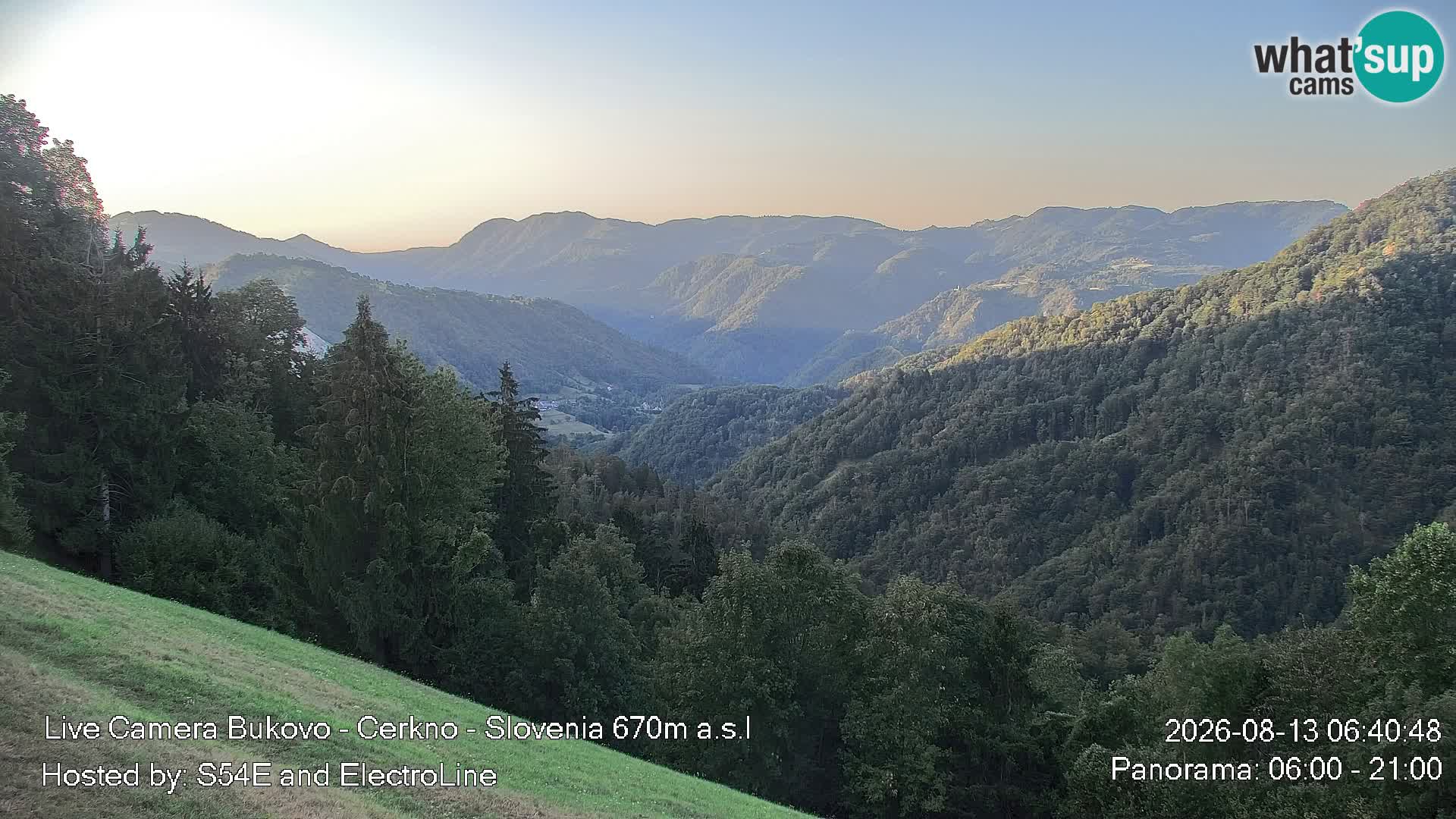 Webcam Bukovo – Baška grapa | Cerkno | Slovénie