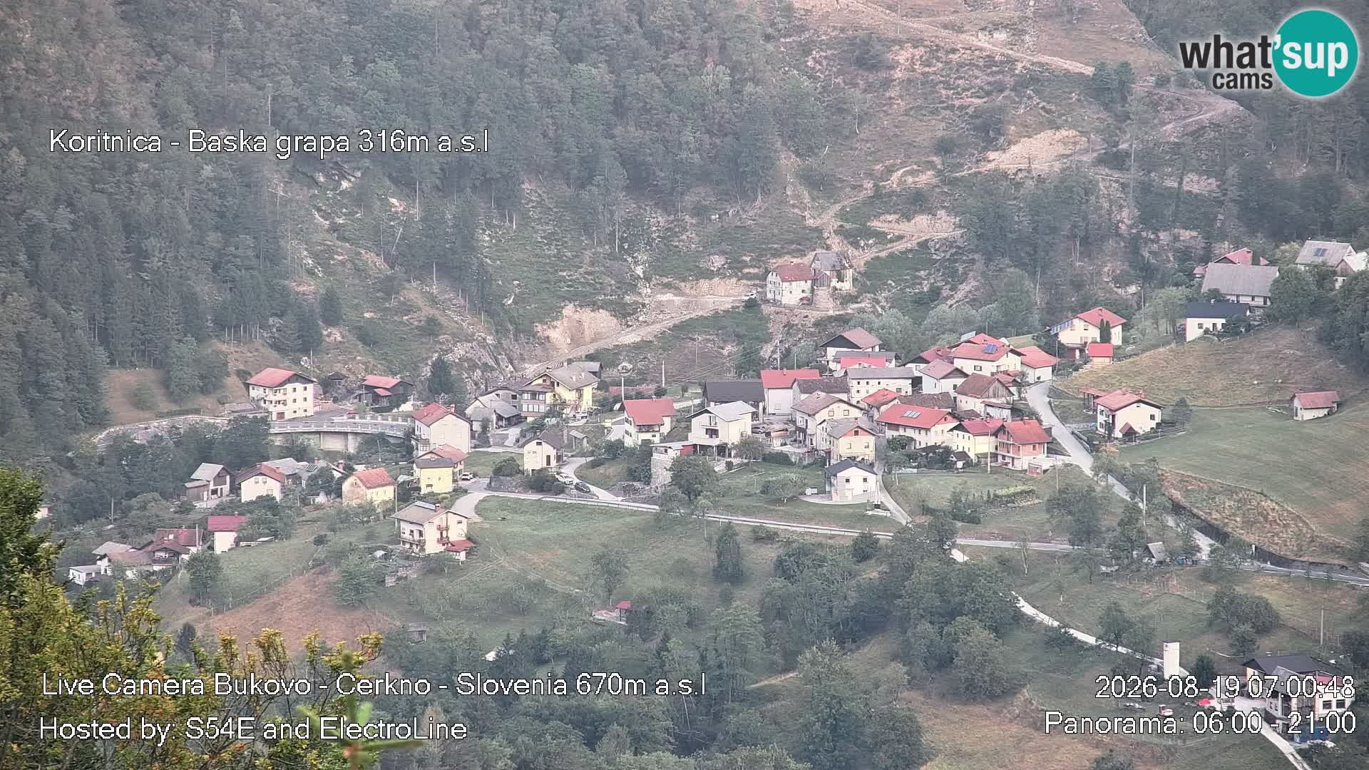 Kamera Bukovo – Baška grapa | Cerkno