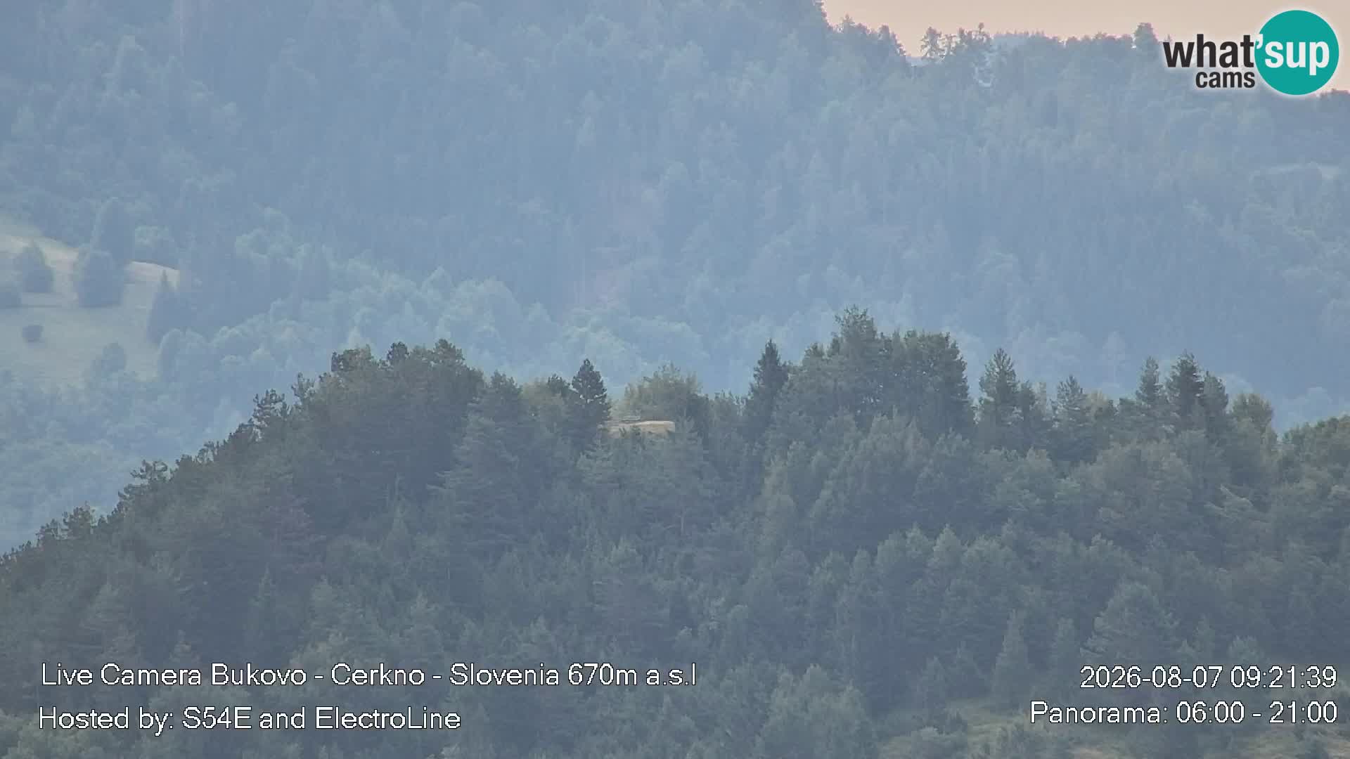 Webcam Bukovo – Baška grapa | Cerkno | Slovénie