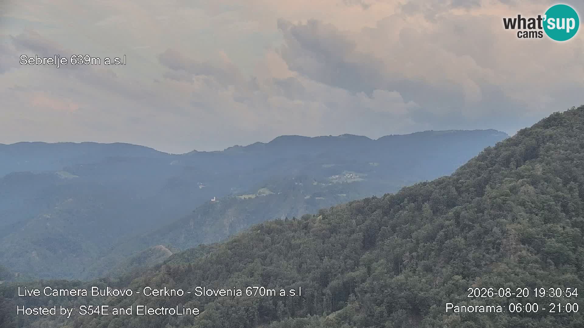 Webcam Bukovo – Baška grapa | Cerkno | Slovénie