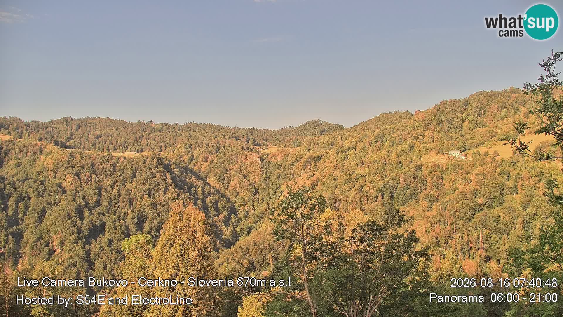 Webcam Bukovo – Baška grapa | Cerkno | Slovenia