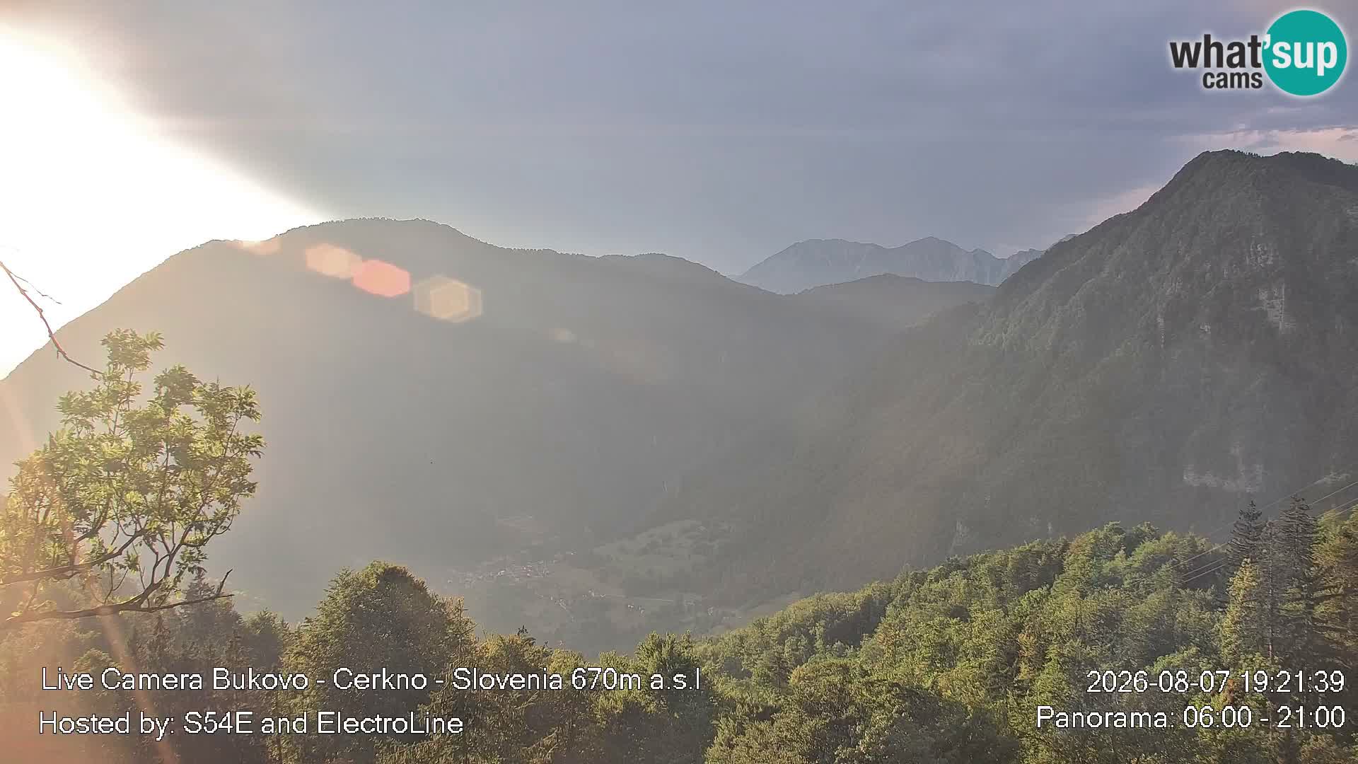 Webcam Bukovo – Baška grapa | Cerkno | Slovenia