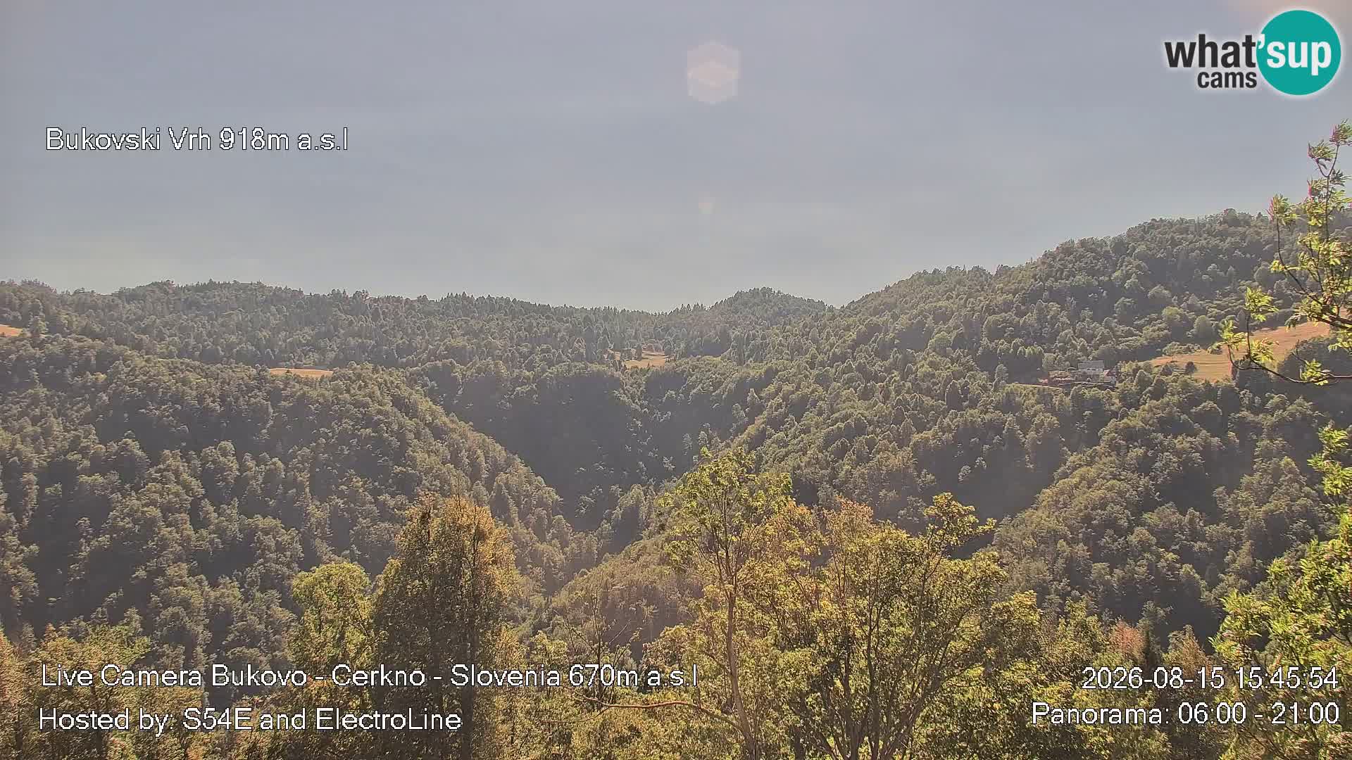Bukovo Webcam – Baška grapa | Cerkno | Slowenien