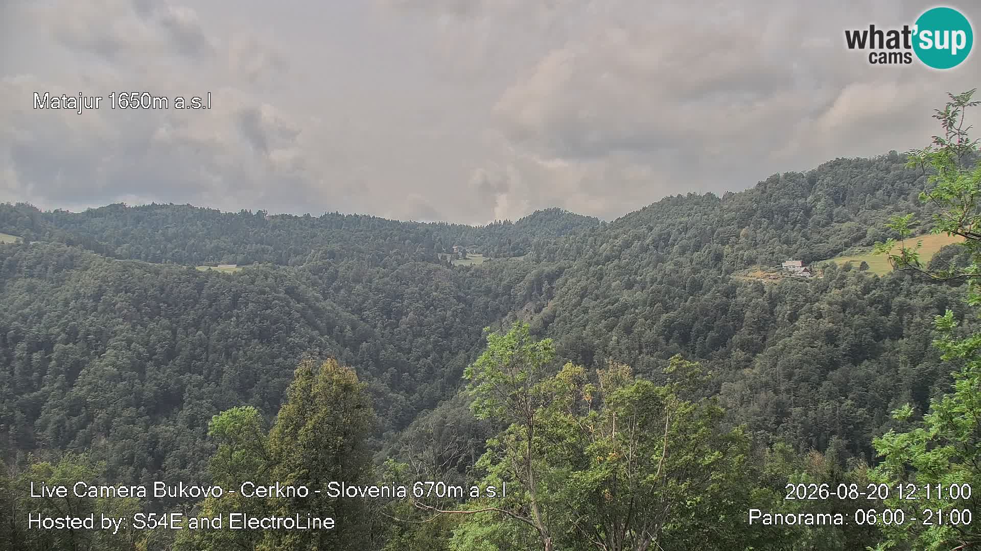 Webcam Bukovo – Baška grapa | Cerkno | Slovenia