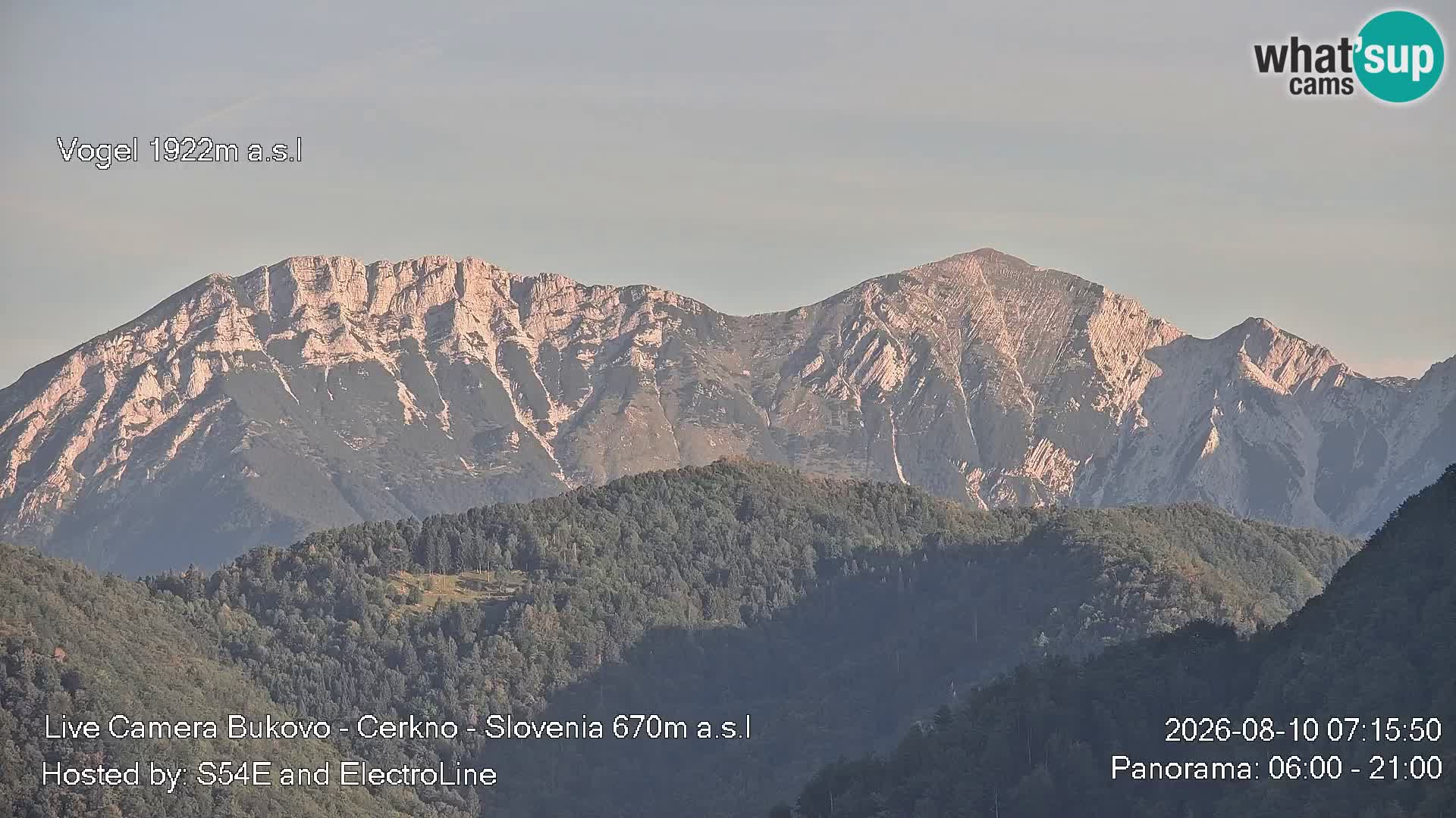 Web kamera Bukovo – Baška grapa | Cerkno | Slovenija