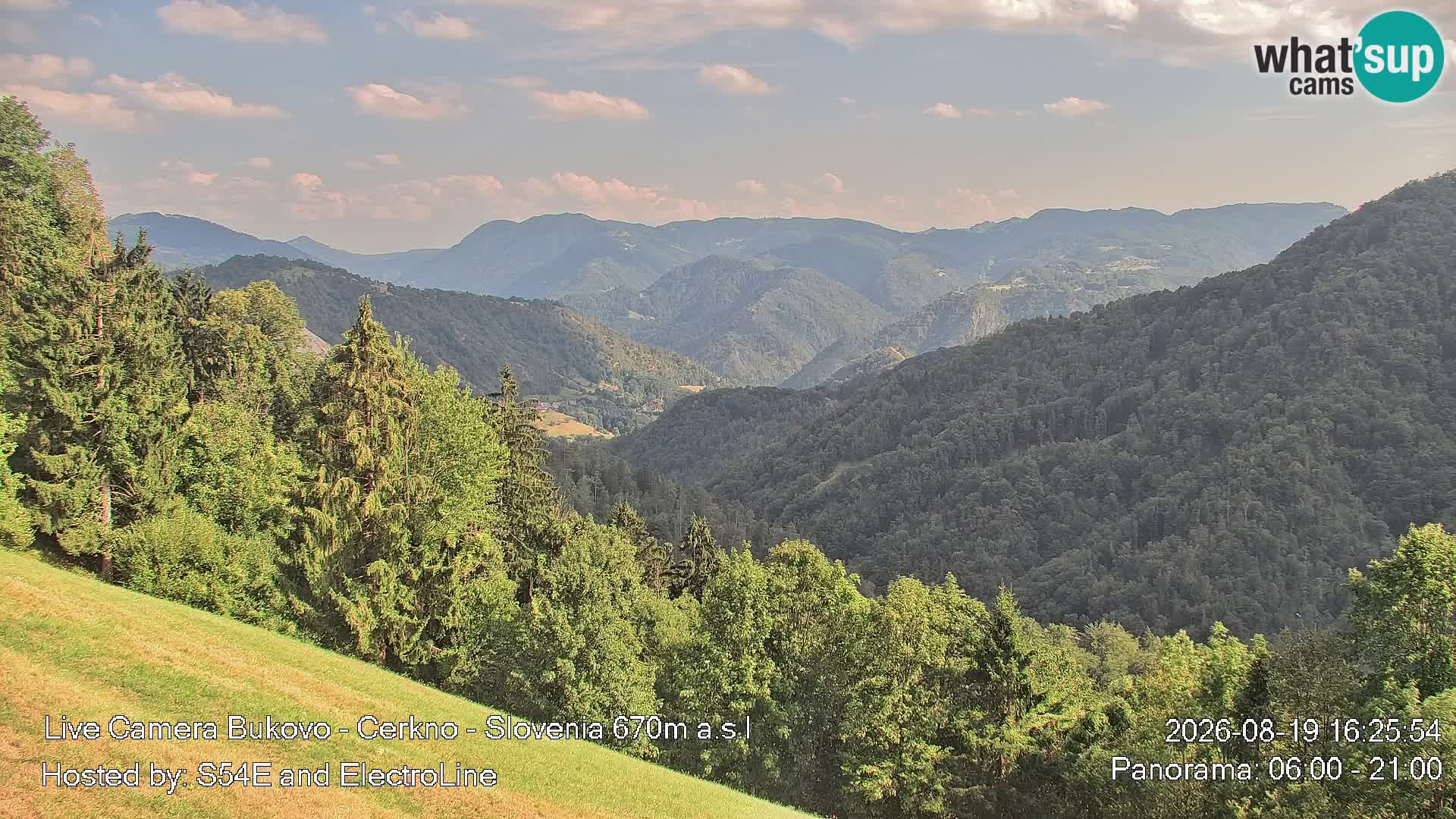 Webcam Bukovo – Baška grapa | Cerkno | Slovenia