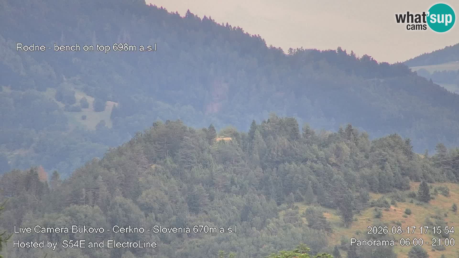 Webcam Bukovo – Baška grapa | Cerkno | Slovénie