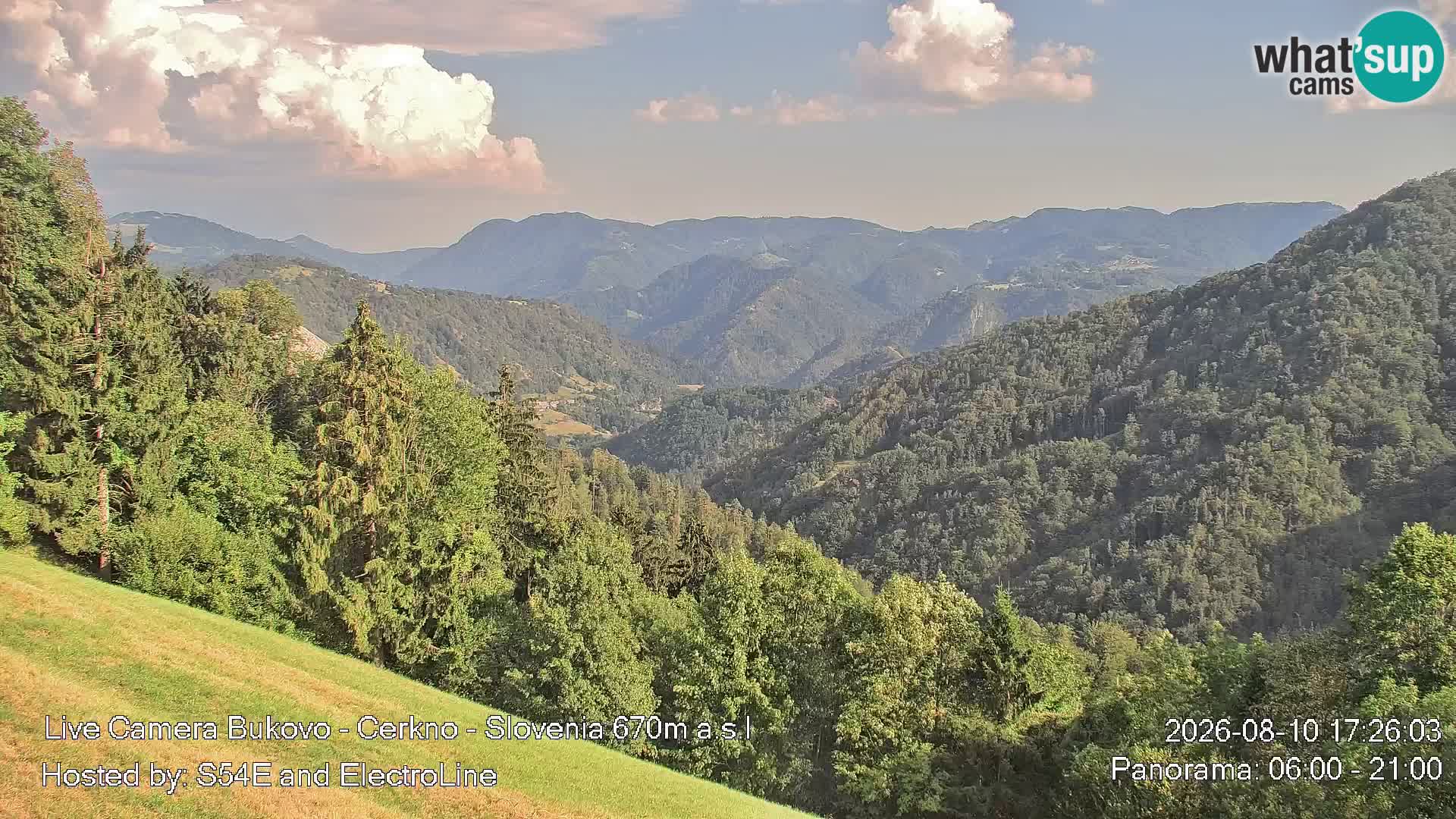 Webcam Bukovo – Baška grapa | Cerkno | Slovenia