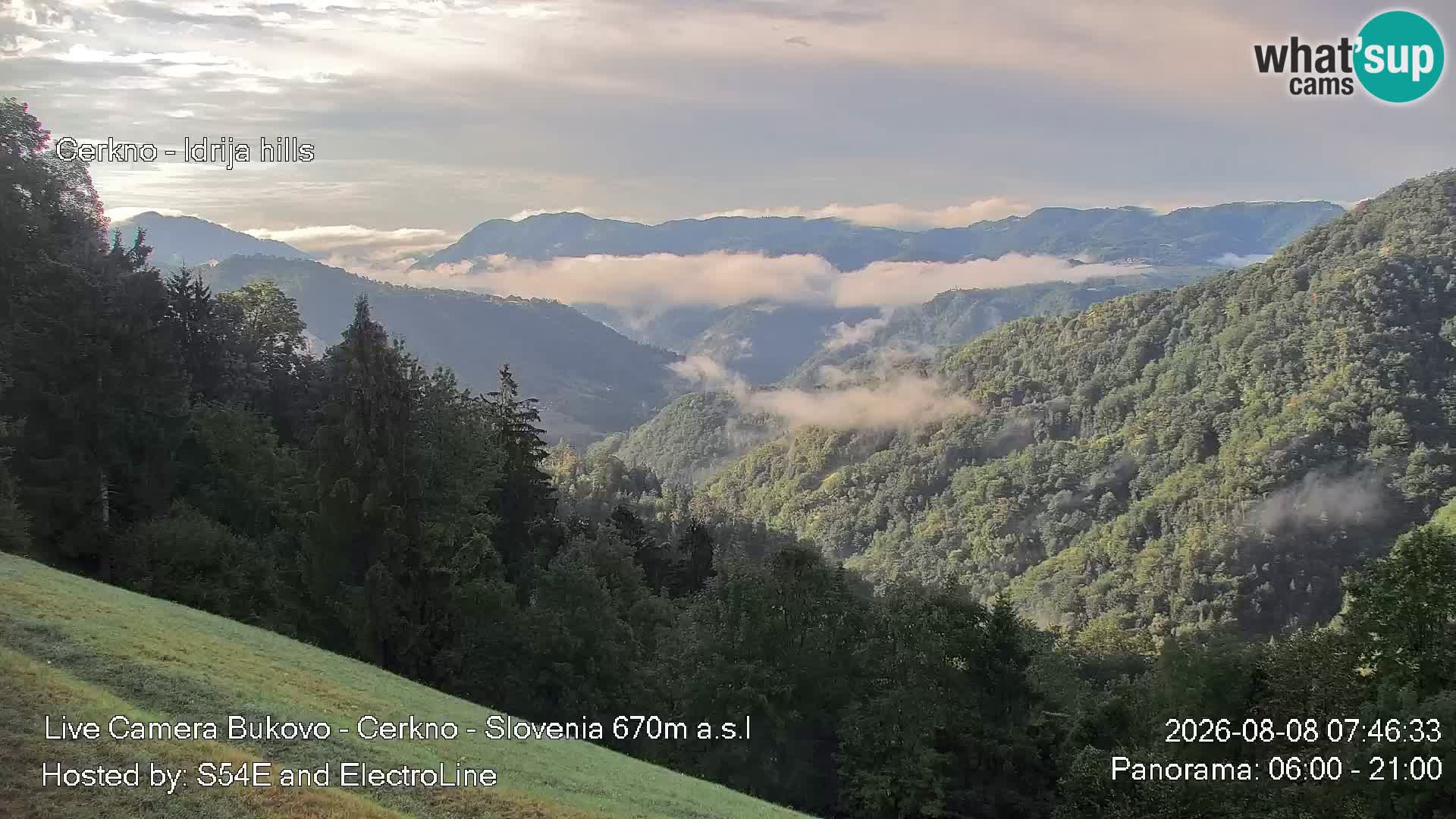Webcam en vivo Bukovo – Baška grapa | Cerkno | Eslovenia