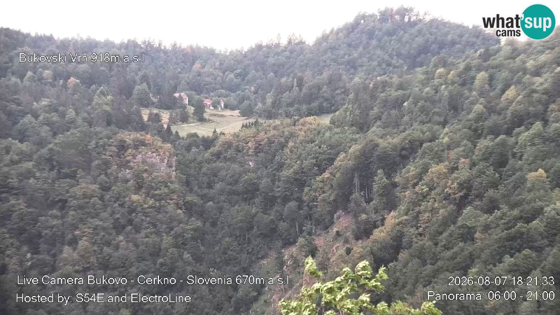 Bukovo Webcam – Baška grapa | Cerkno | Slowenien