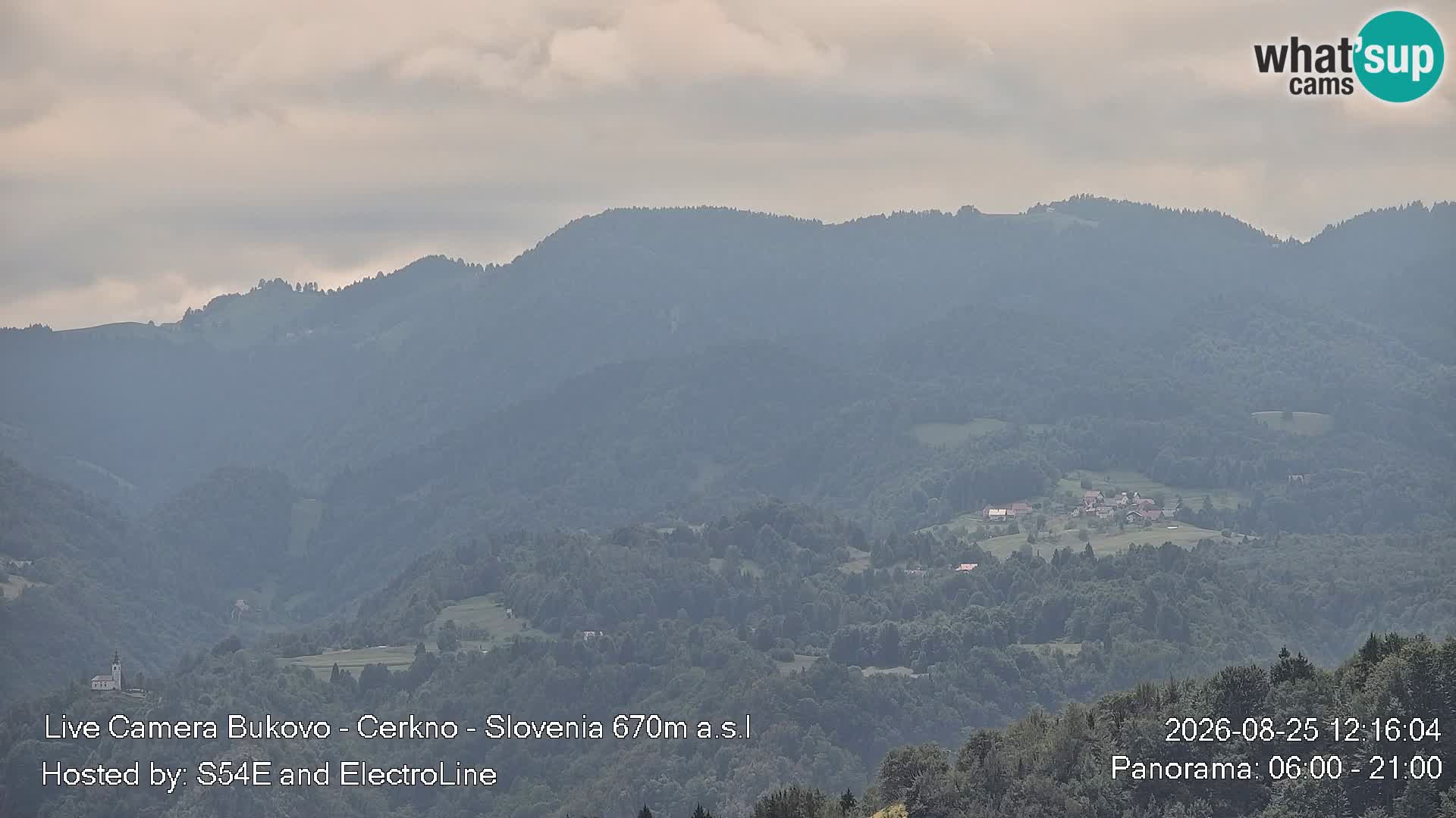 Webcam Bukovo – Baška grapa | Cerkno | Slovénie
