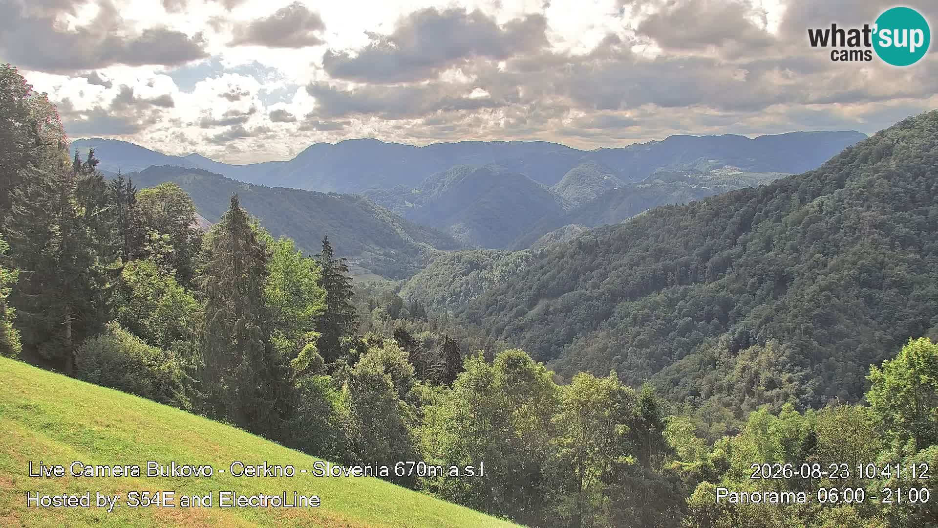 Bukovo Webcam – Baška grapa | Cerkno | Slowenien