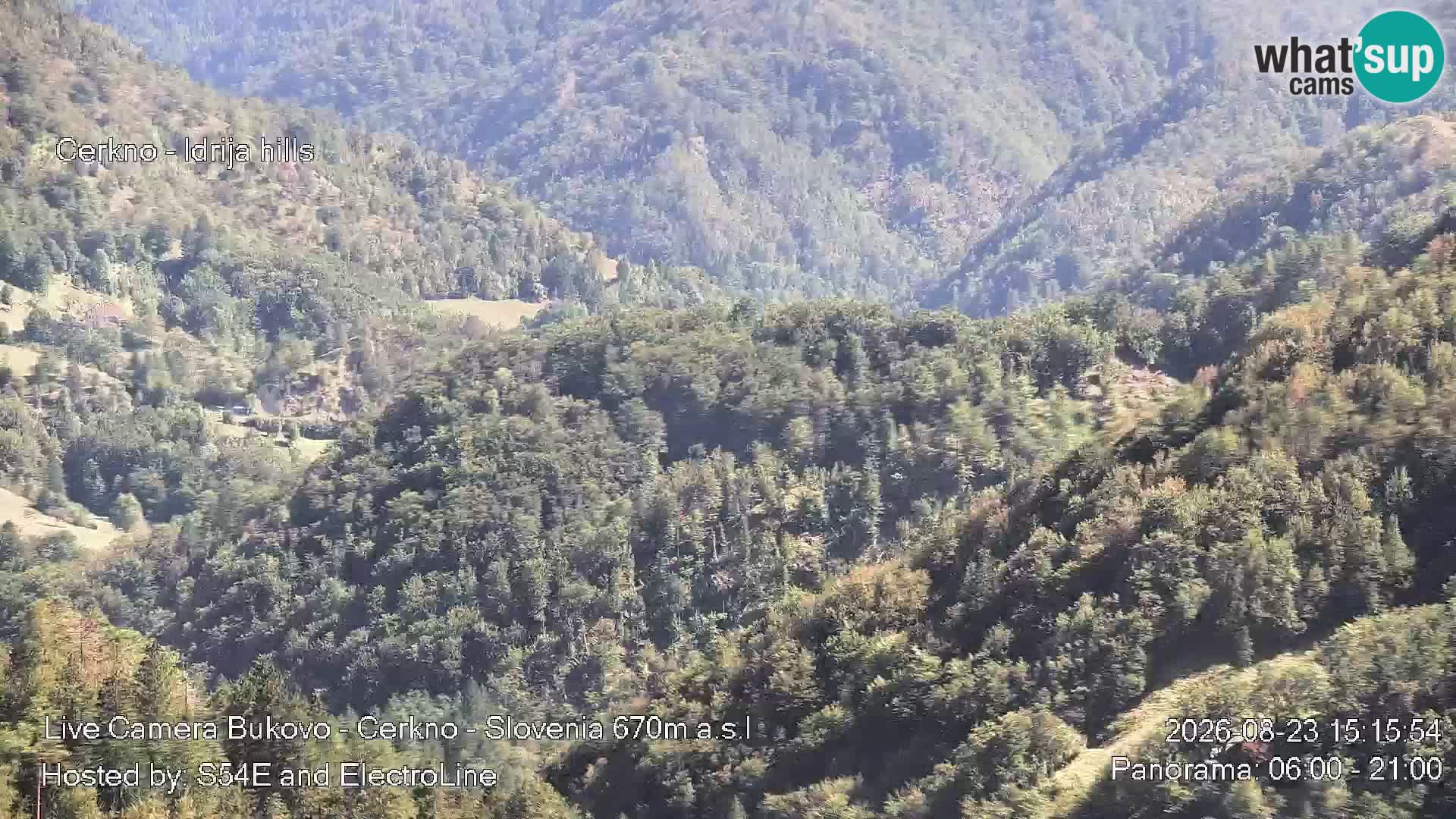 Webcam en vivo Bukovo – Baška grapa | Cerkno | Eslovenia