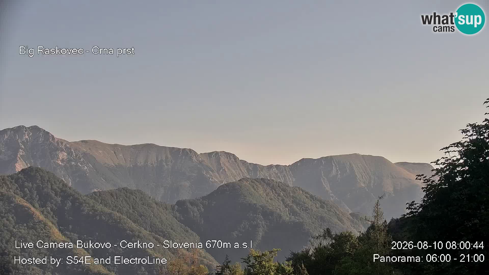 Webcam Bukovo – Baška grapa | Cerkno | Slovénie