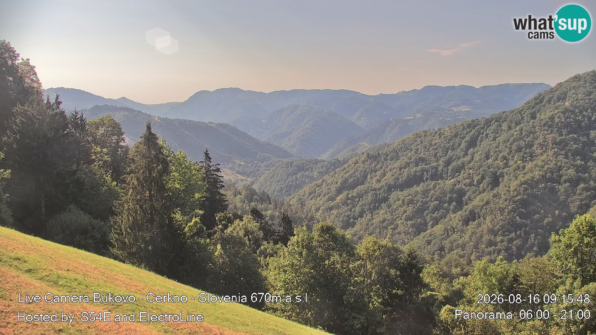 Web kamera Bukovo – Baška grapa | Cerkno | Slovenija