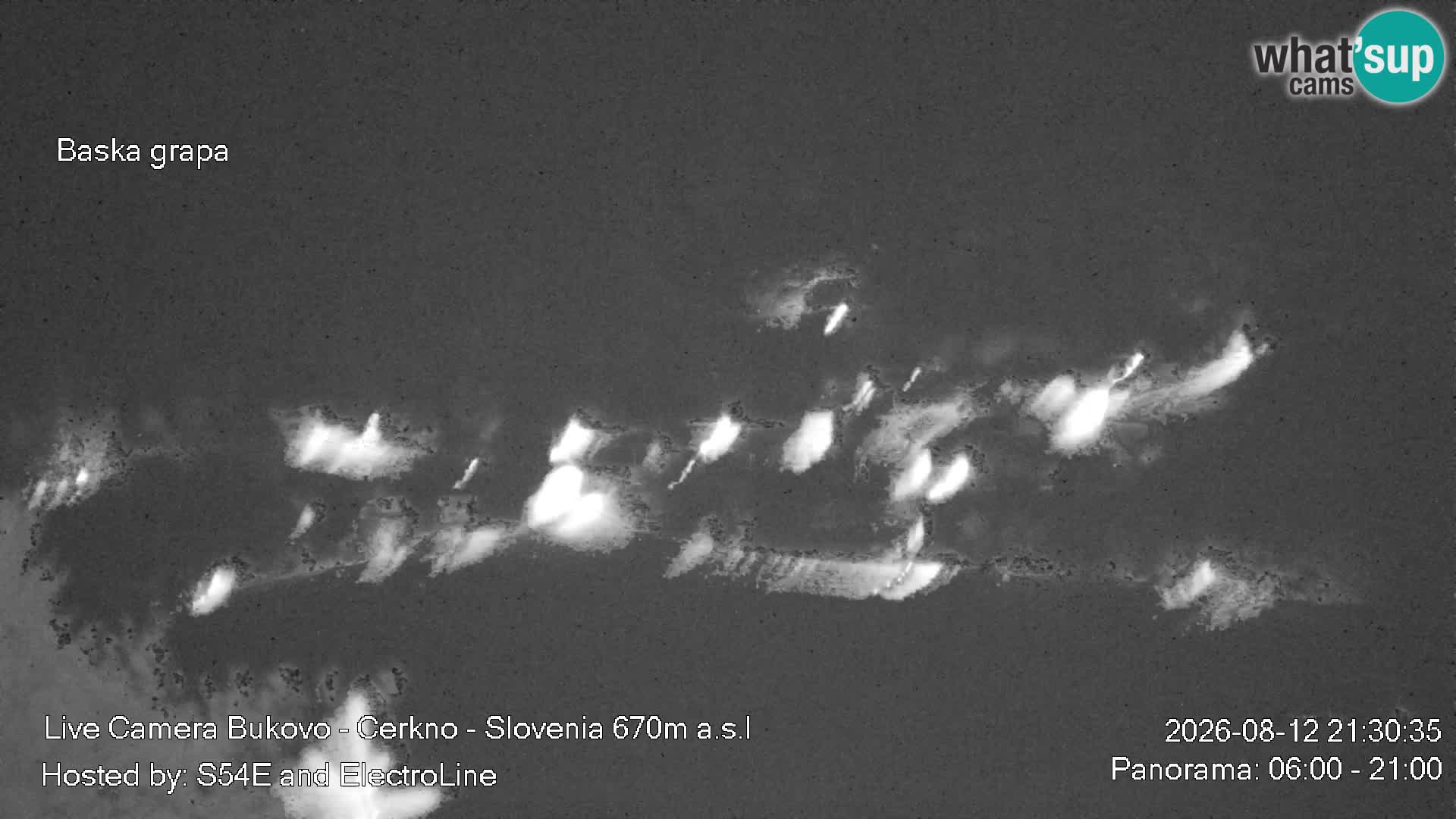 Webcam Bukovo – Baška grapa | Cerkno | Slovenia
