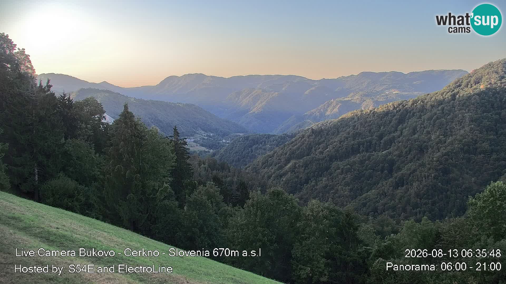 Webcam Bukovo – Baška grapa | Cerkno | Slovenia