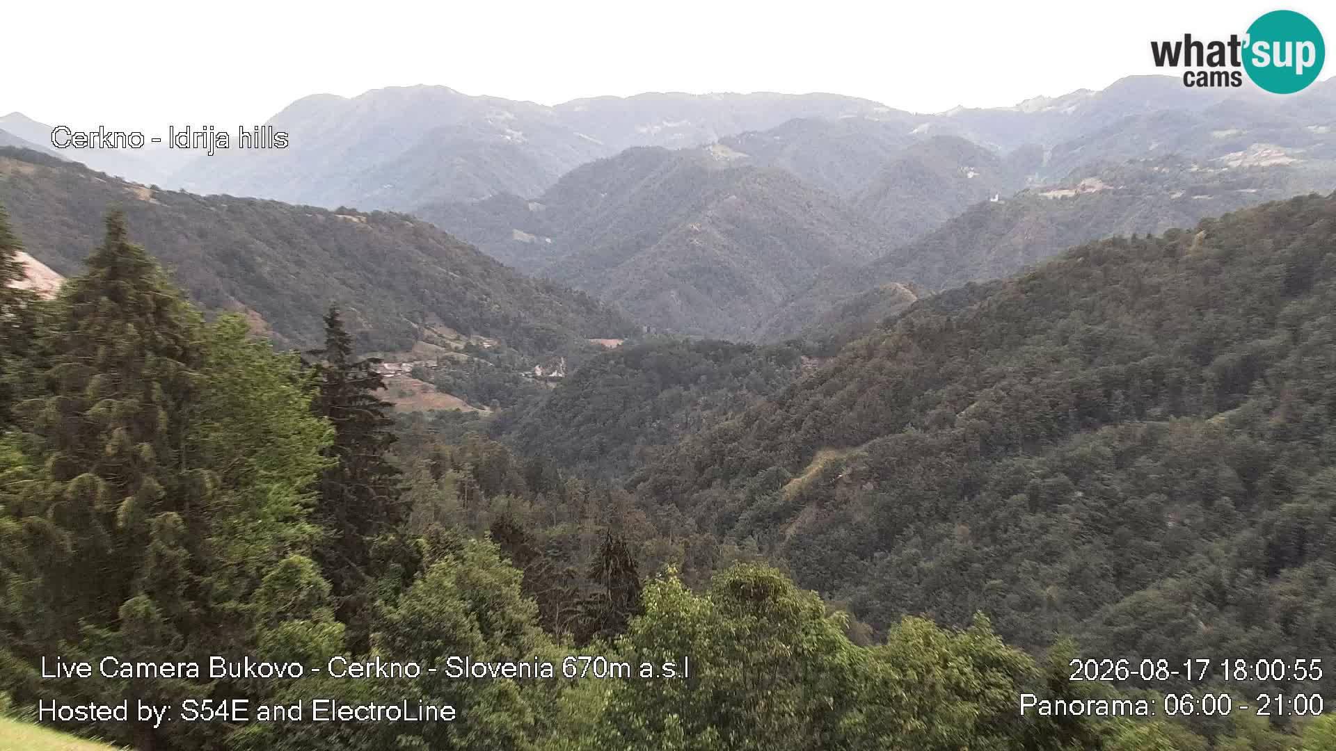 Bukovo Webcam – Baška grapa | Cerkno | Slowenien